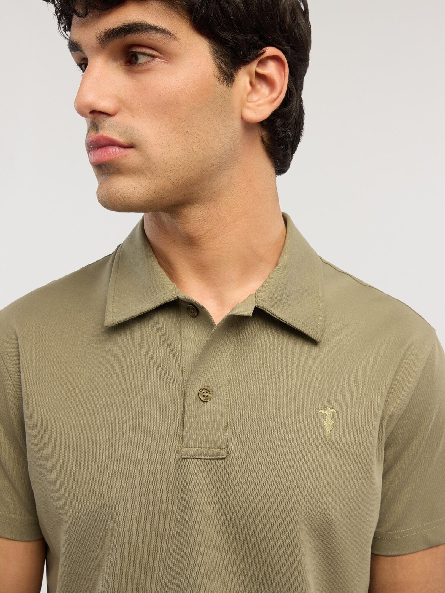 Trussardi Camiseta de fútbol  verde hierba – imagen 4