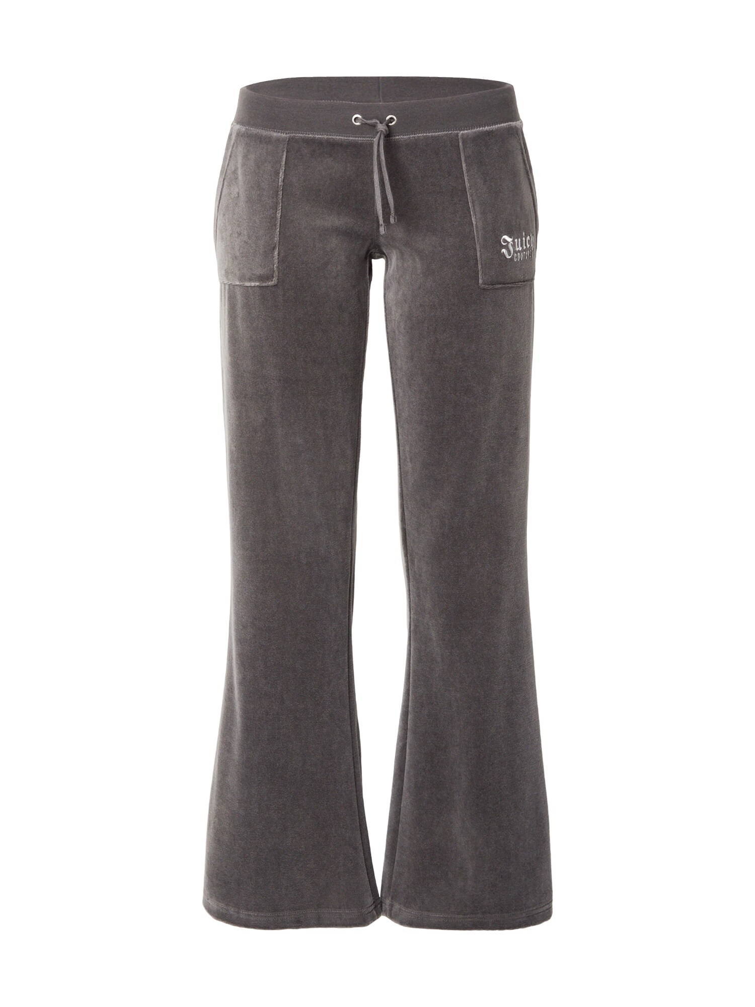 Juicy Couture Pantaloni REGAL REBELLE CAISA gri metalic / gri deschis