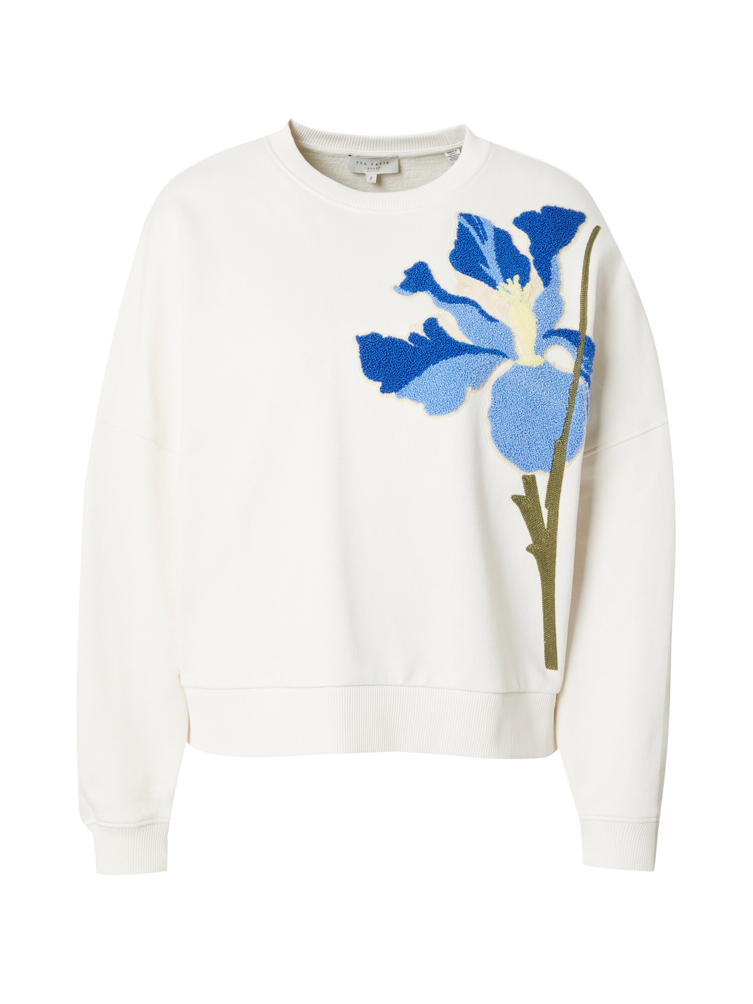 Ted Baker Tréning póló 'Sanderr'  kék / füstkék / khaki / fehér akciós termékkép 1