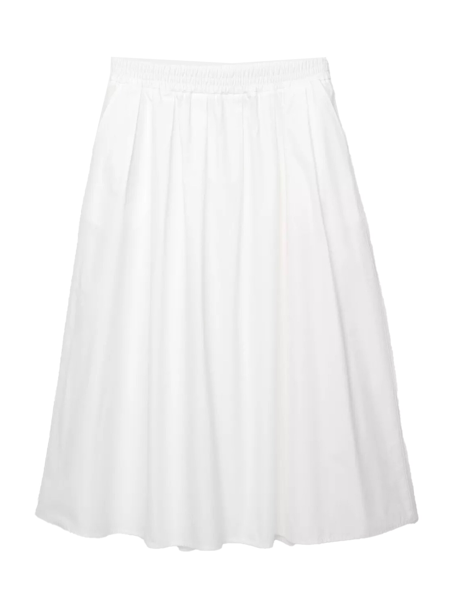 Pull&Bear Fustă  alb