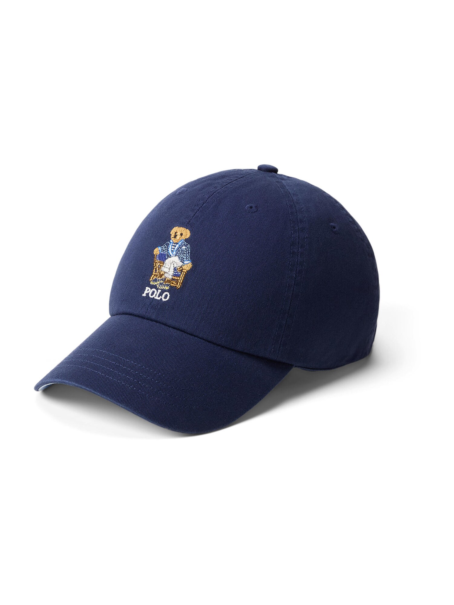 Polo Ralph Lauren Șapcă  bleumarin / maro / maro deschis / alb
