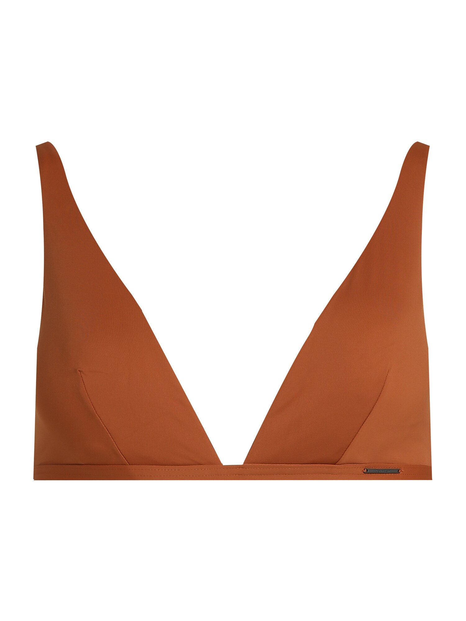 Calvin Klein Swimwear Sutien costum de baie  maro coniac