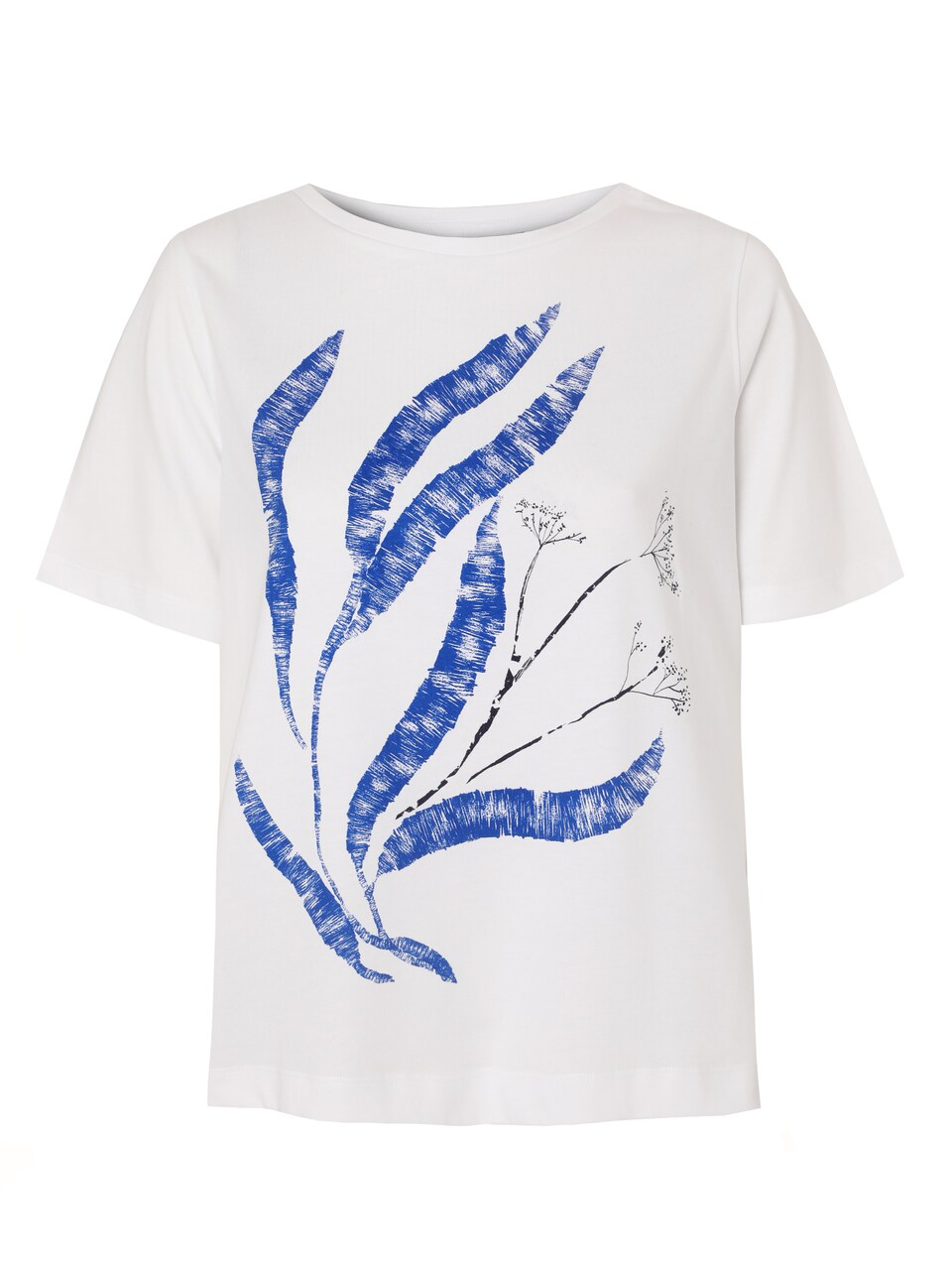 T-shirt 'Ajmir 2' blå / svart
