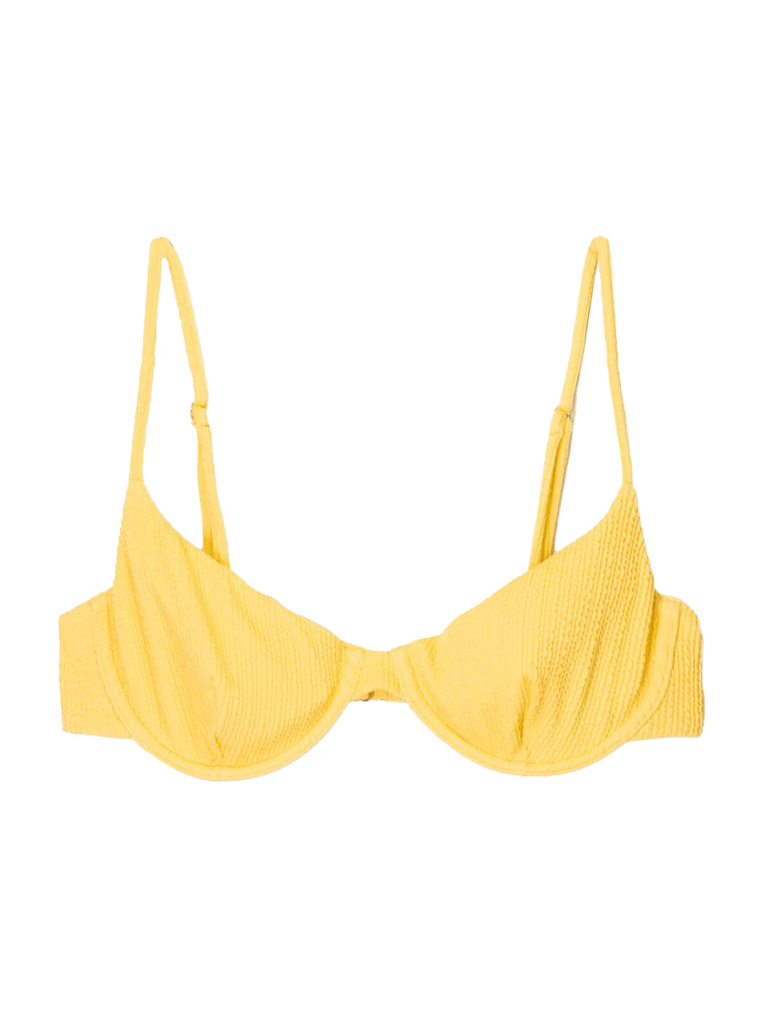 Bershka Bikini felső sárga akciós termékkép 1