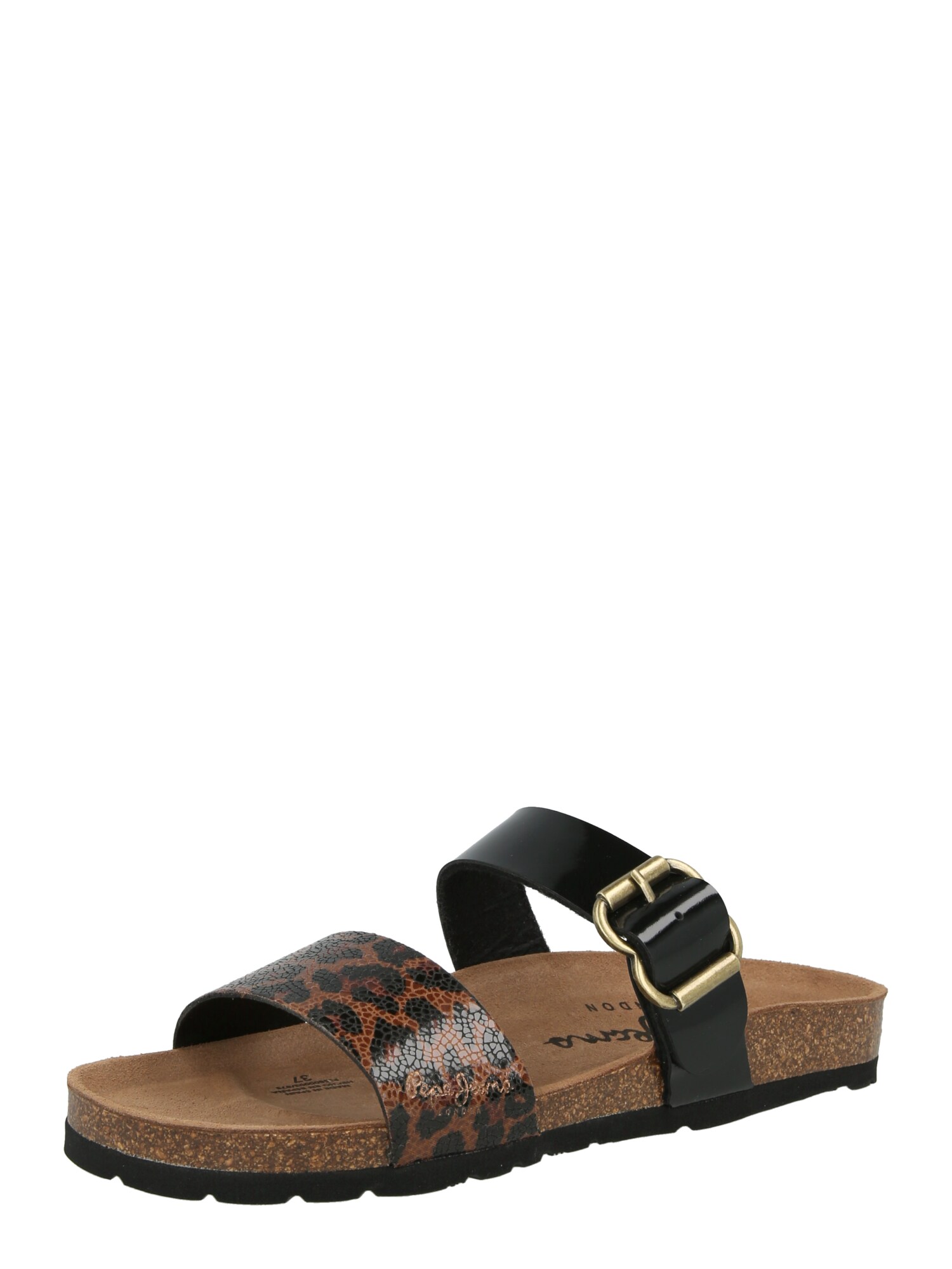 Pepe Jeans Saboți 'OBAN ONCE'  maro / negru