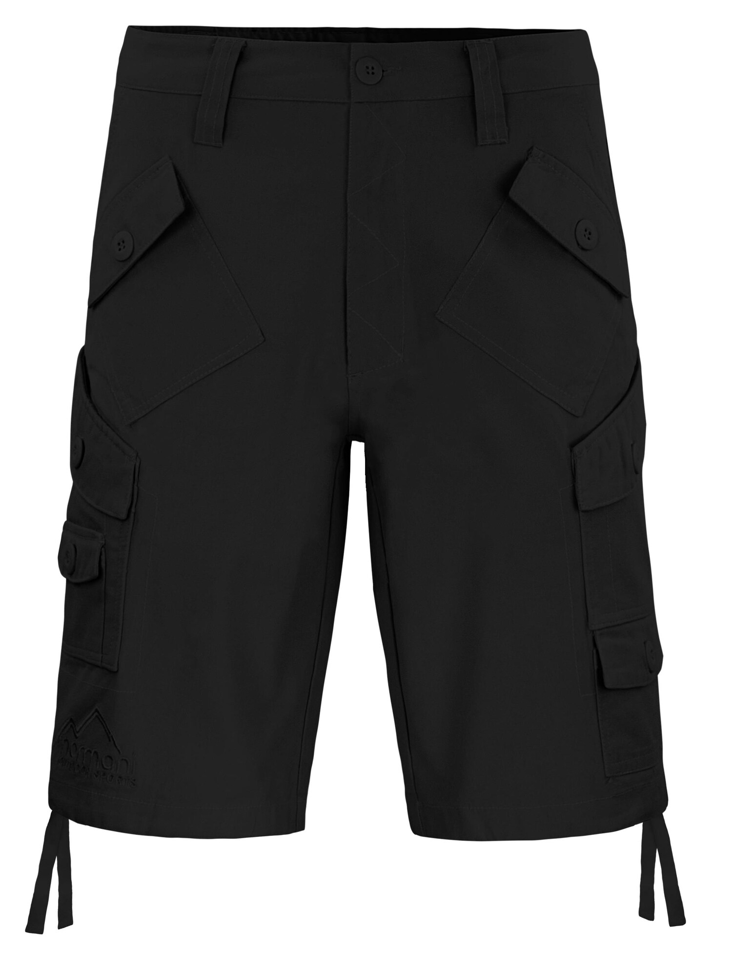normani Pantalón de montaña 'Sonora' negro
