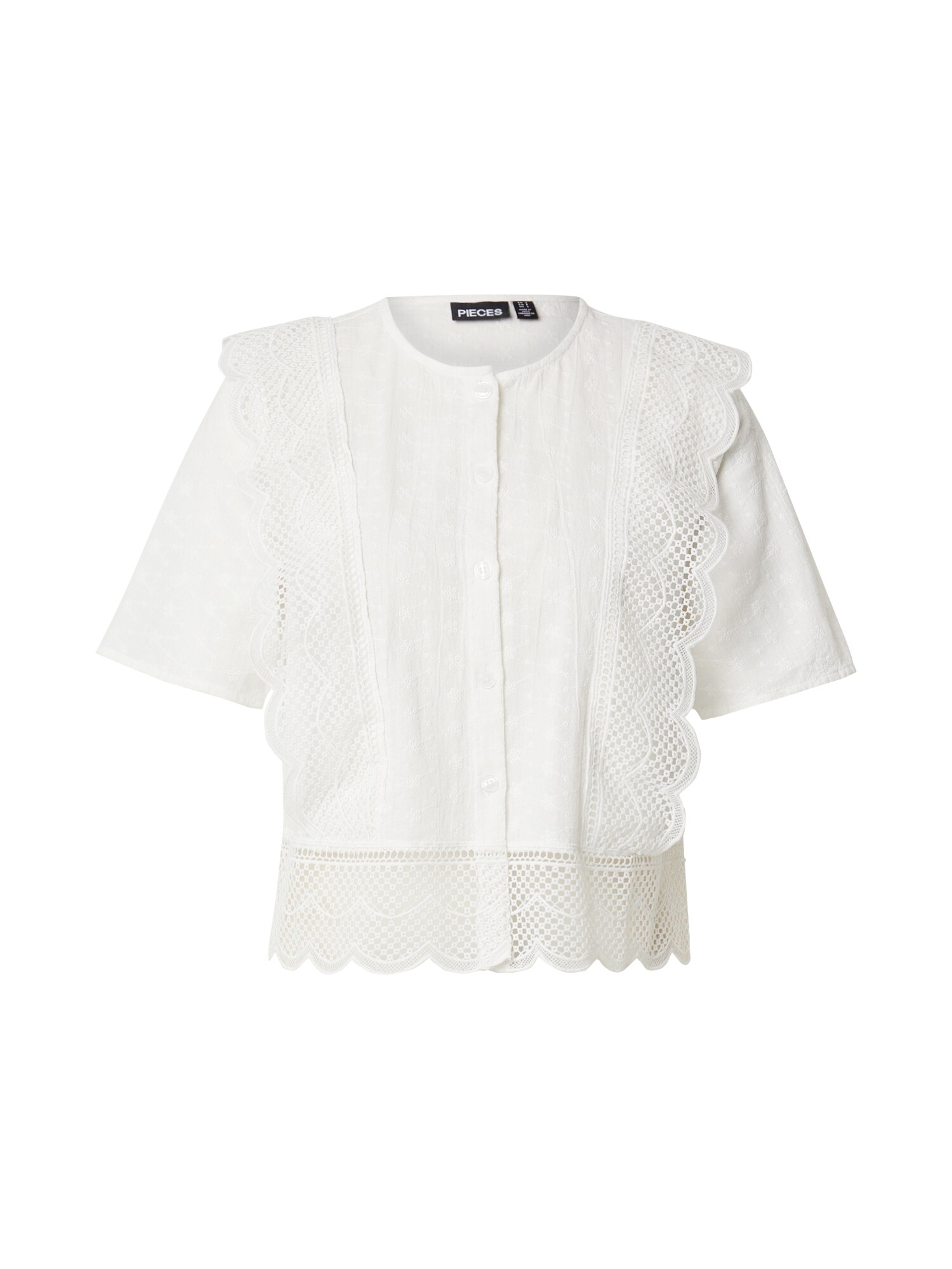 PIECES Bluză PCSIMINNA  alb