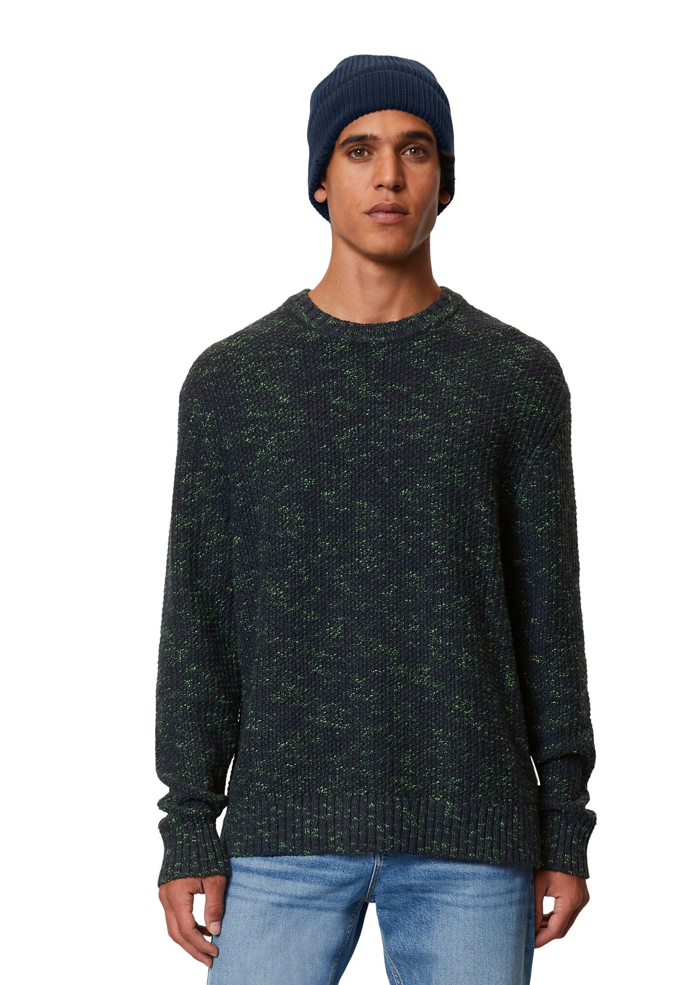 Marc O'Polo DENIM Sveter zelená / svetlozelená (obrázok 5)