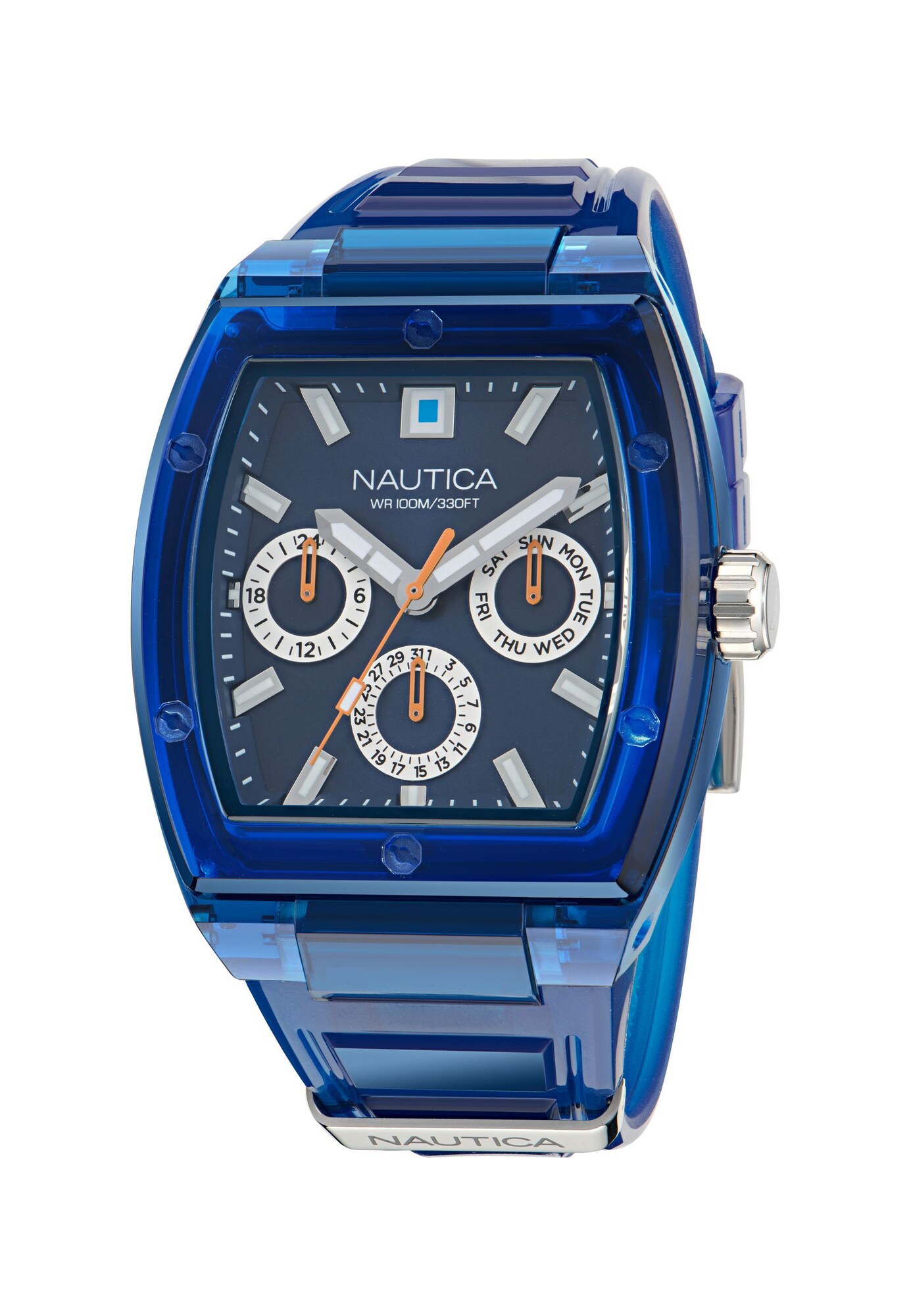 Nautica Analoog Horloge 'Nct Starboard' Blauw