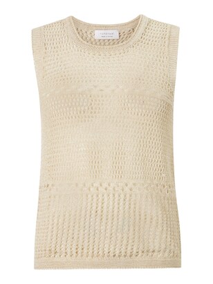 Rich & Royal Gebreide top Beige