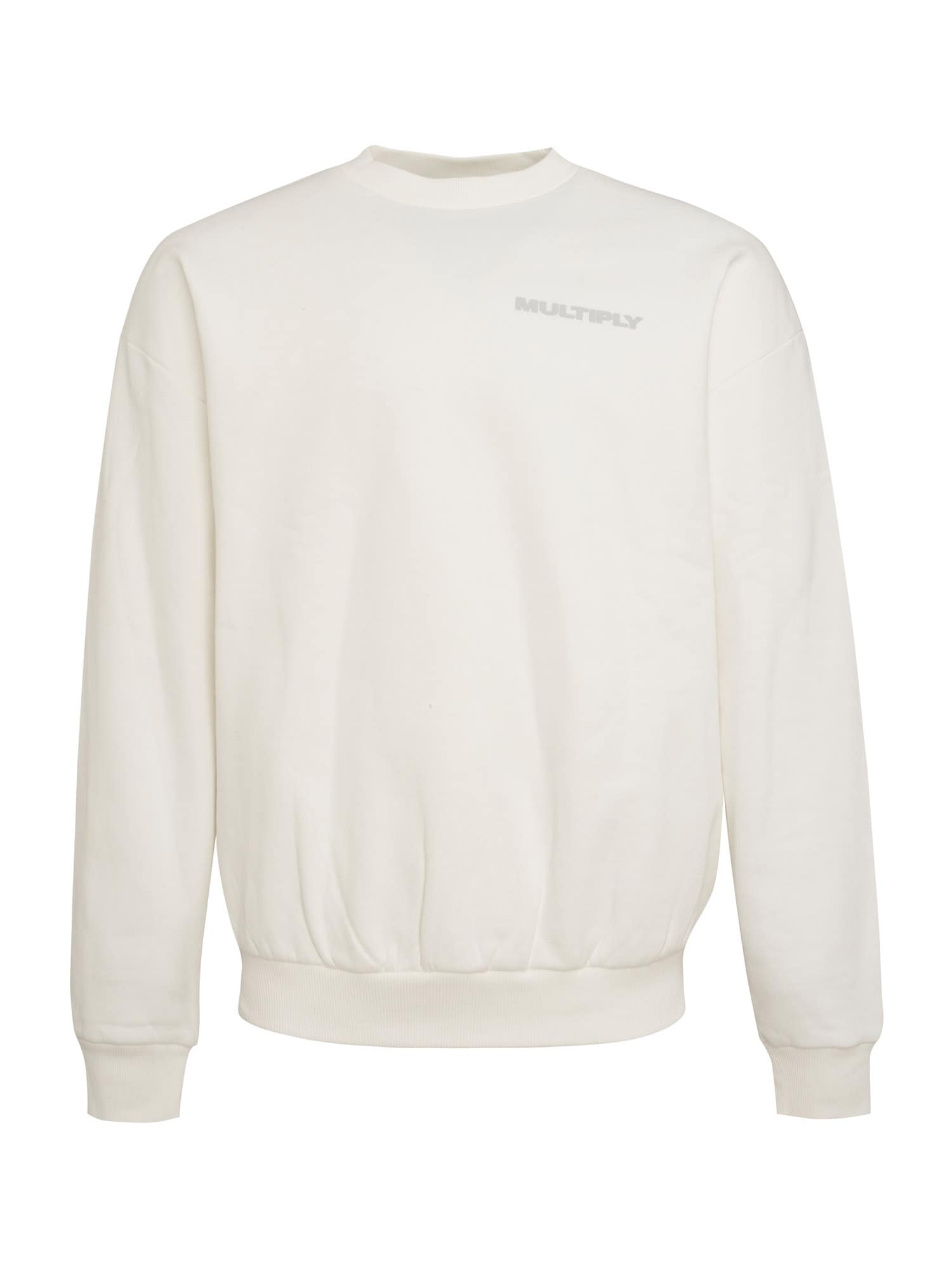 Multiply Apparel Sportisks džemperis 'Multiply' gaiši pelēks / gandrīz balts