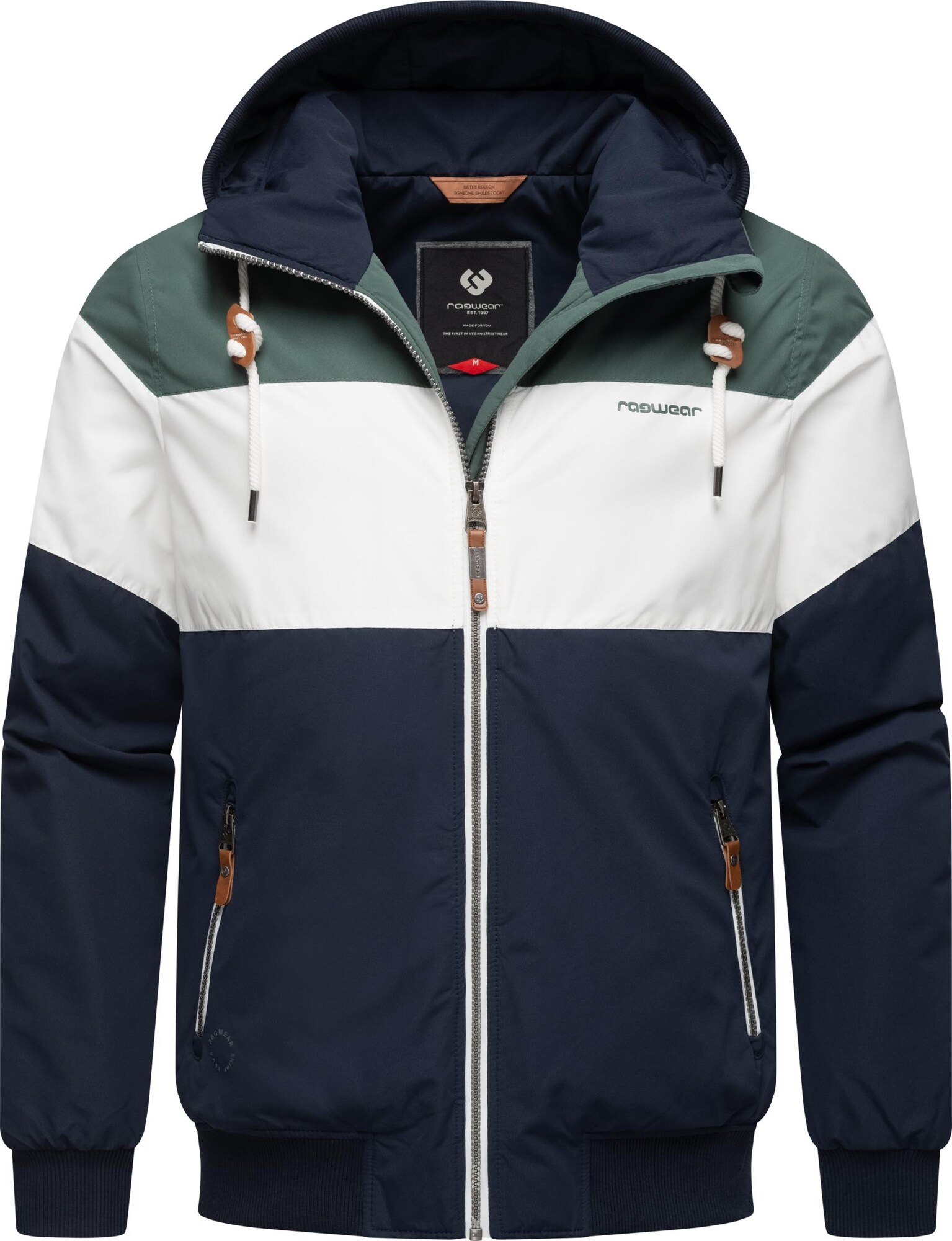 Ragwear Geacă outdoor  albastru / verde / alb
