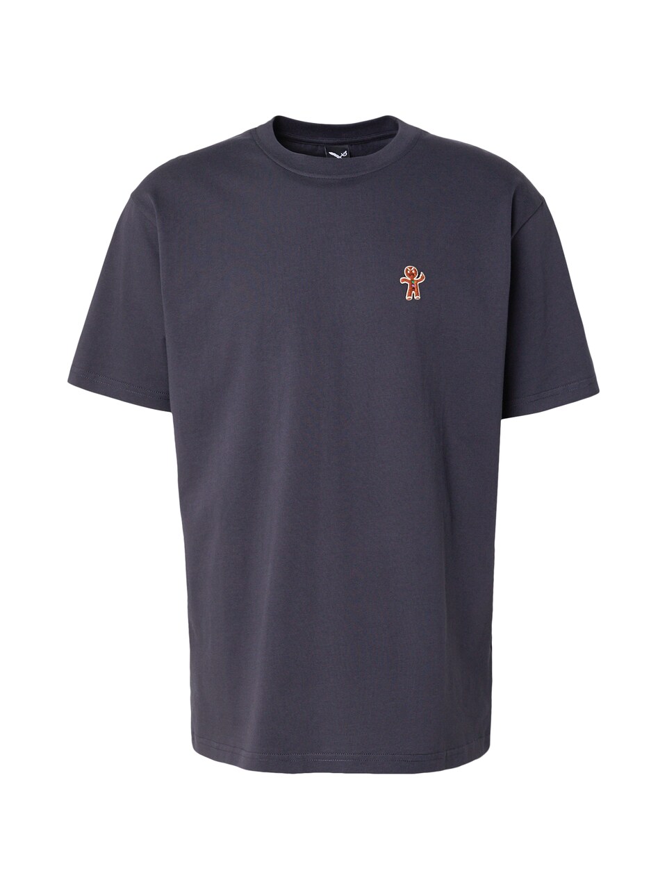 T-shirt 'Cookieman' nattblå / karamell / jade