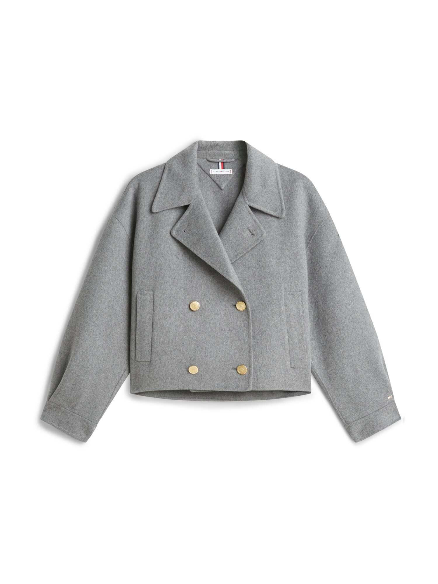 TOMMY HILFIGER Geacă de primăvară-toamnă  gri amestecat