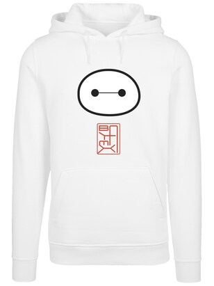 F4NT4STIC Sweatshirt ‘Big Hero 6 Baymax’ Roestbruin / Zwart / Wit