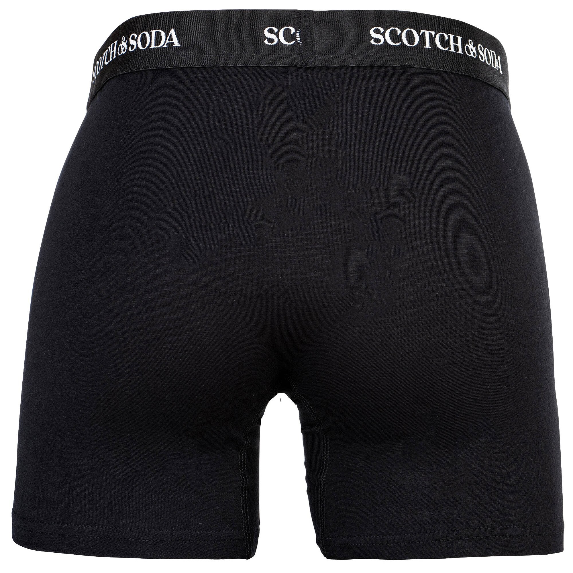 SCOTCH & SODA Calzoncillo boxer azul oscuro / gris claro / negro / blanco – imagen 2