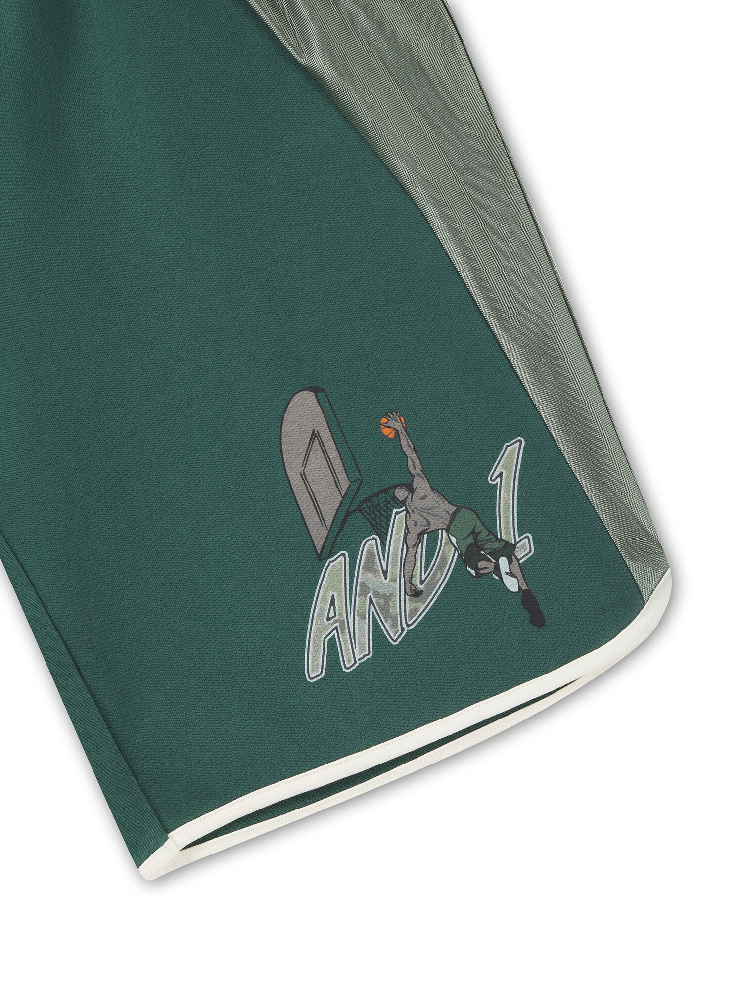 AND1 Pantalón gris / pino / verde claro / blanco – imagen 3