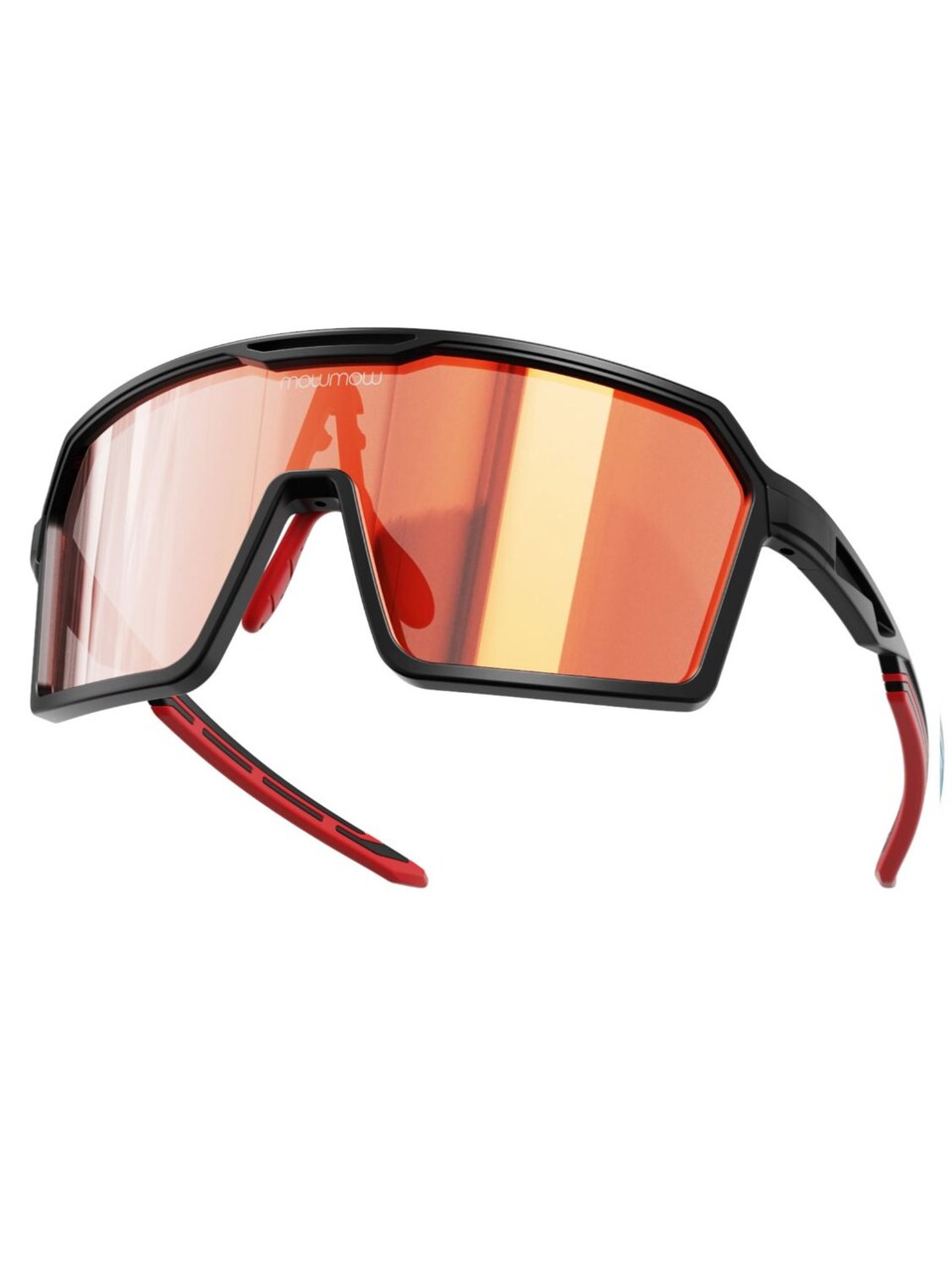 Sportsolglasögon 'MowMow Wizard Sunglasses Sports Glasses Photochromic Lens Men Women'