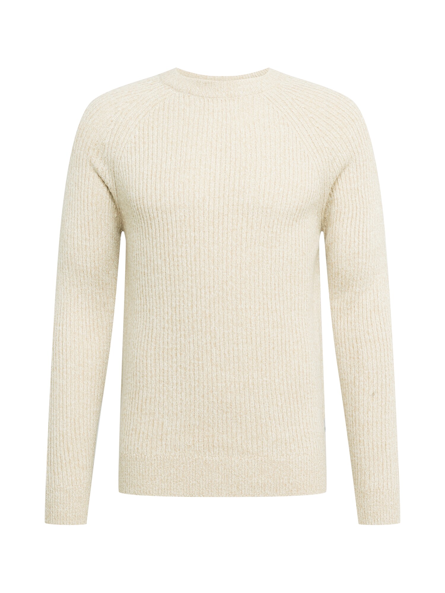 BURTON MENSWEAR LONDON Megztinis 'FISHERMAN'  smėlio