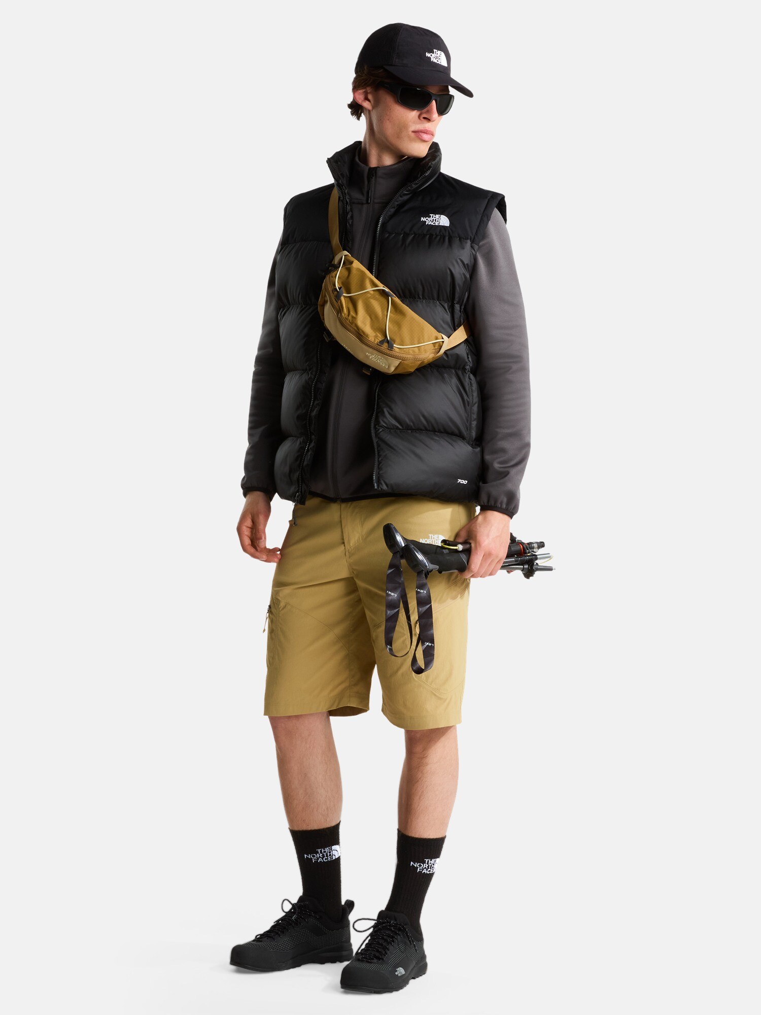 THE NORTH FACE Chaleco deportivo 'DIABLO'  negro – imagen 4