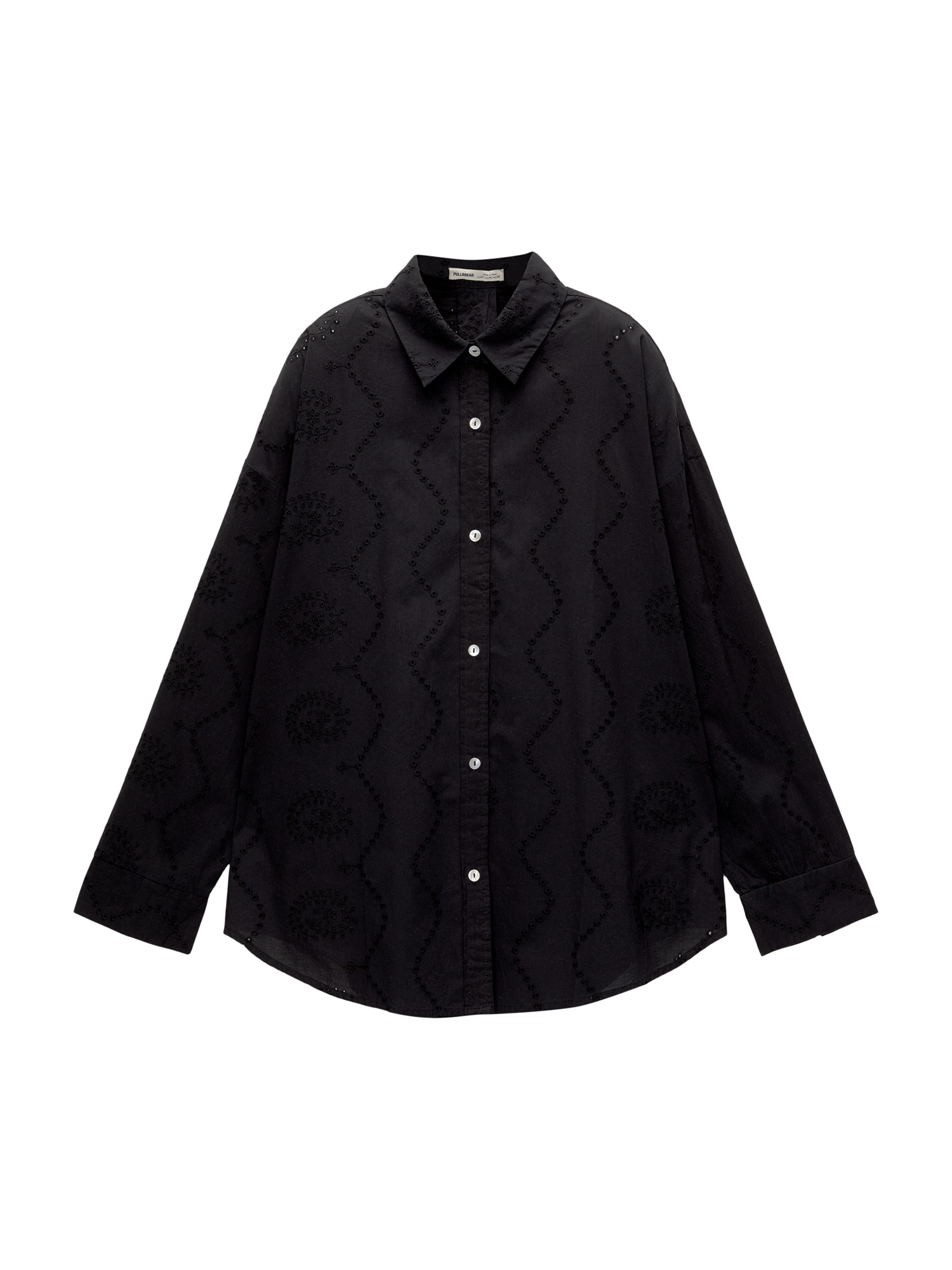 Pull&Bear Bluză  negru