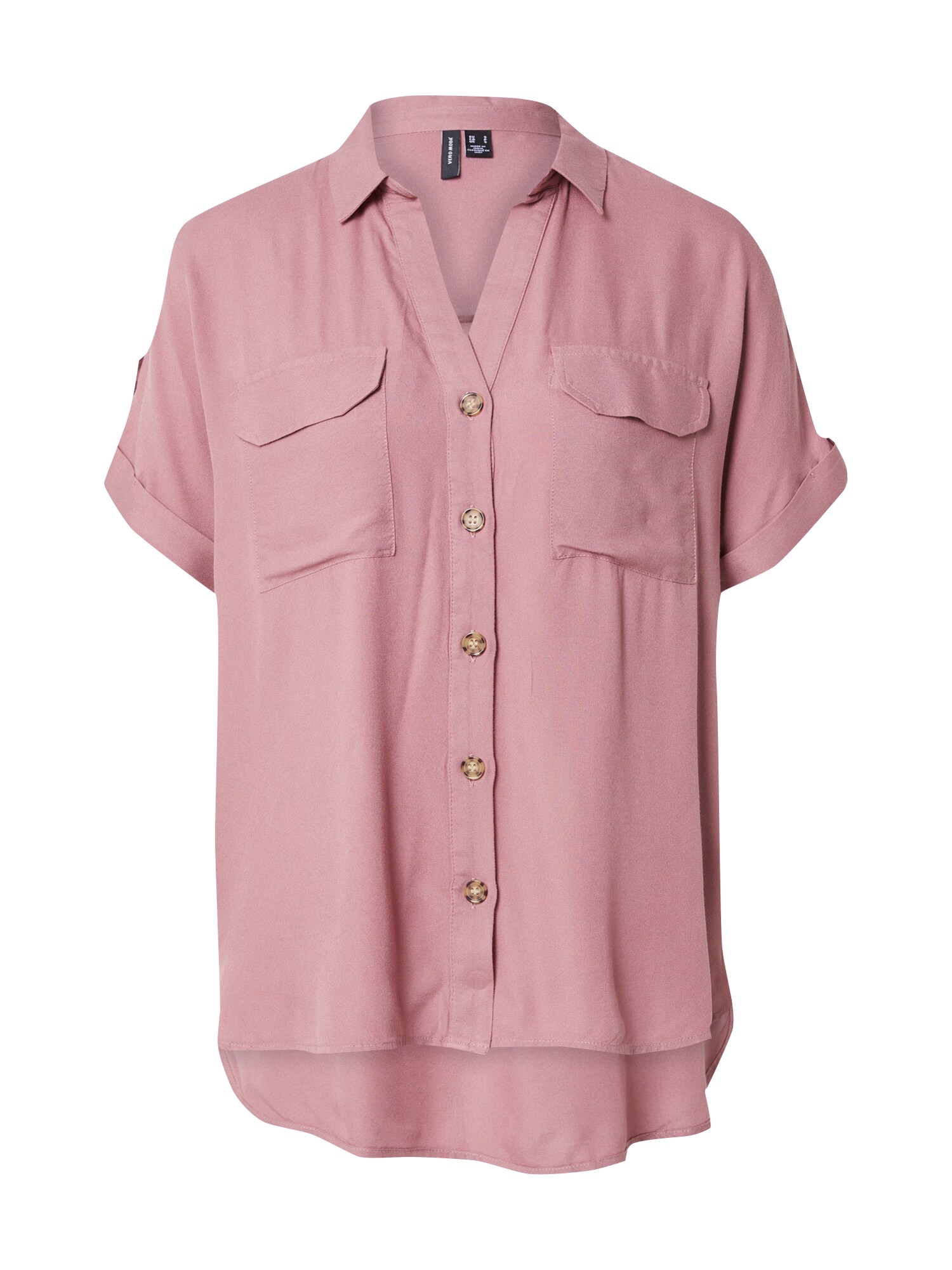 VERO MODA Bluză VMBUMPY  roz pal