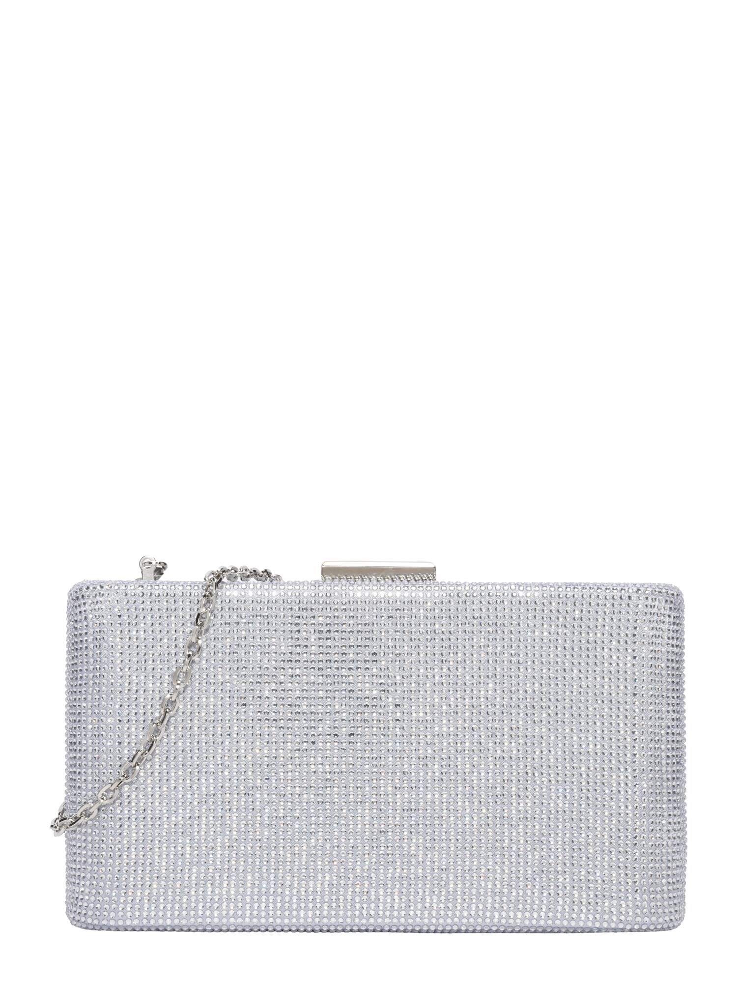 mascara Clutch  argintiu