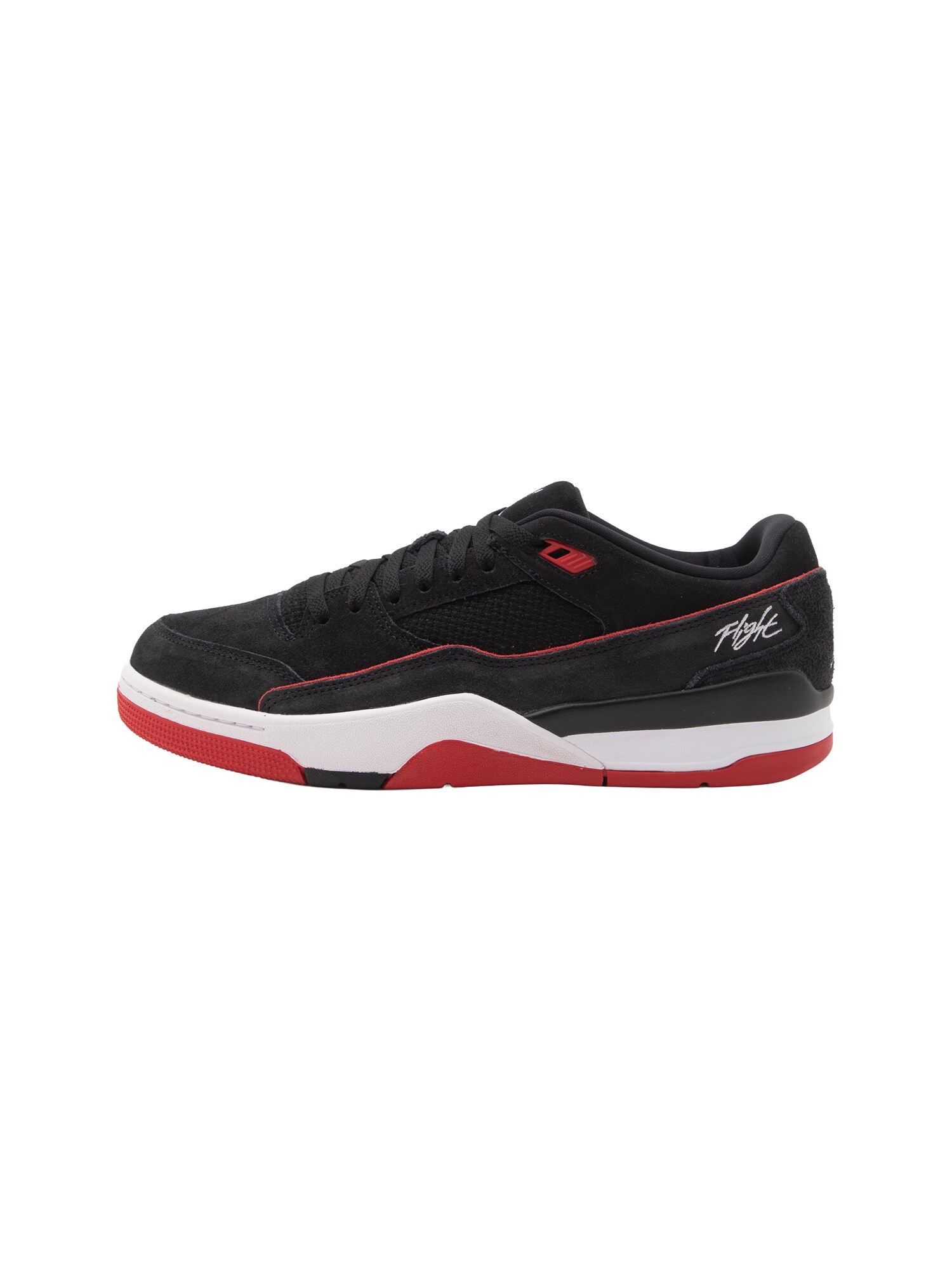 Jordan Sneaker low FLIGHT COURT roșu cireș / negru