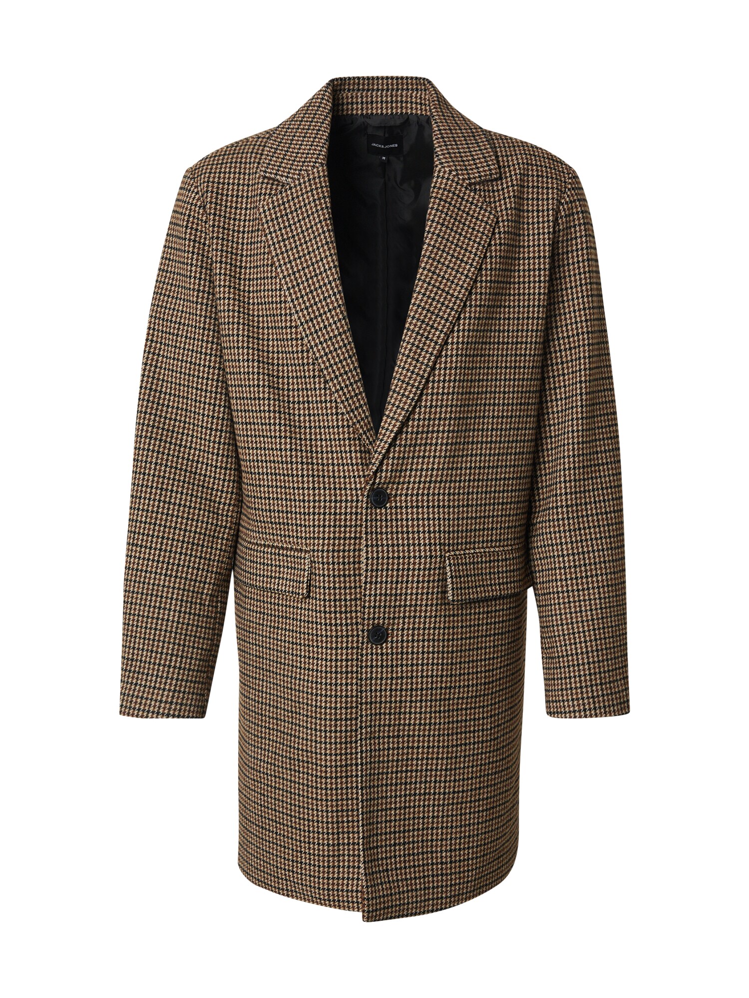 JACK & JONES Palton de primăvară-toamnă JJEHARRIS  bej închis / maro închis / negru / alb