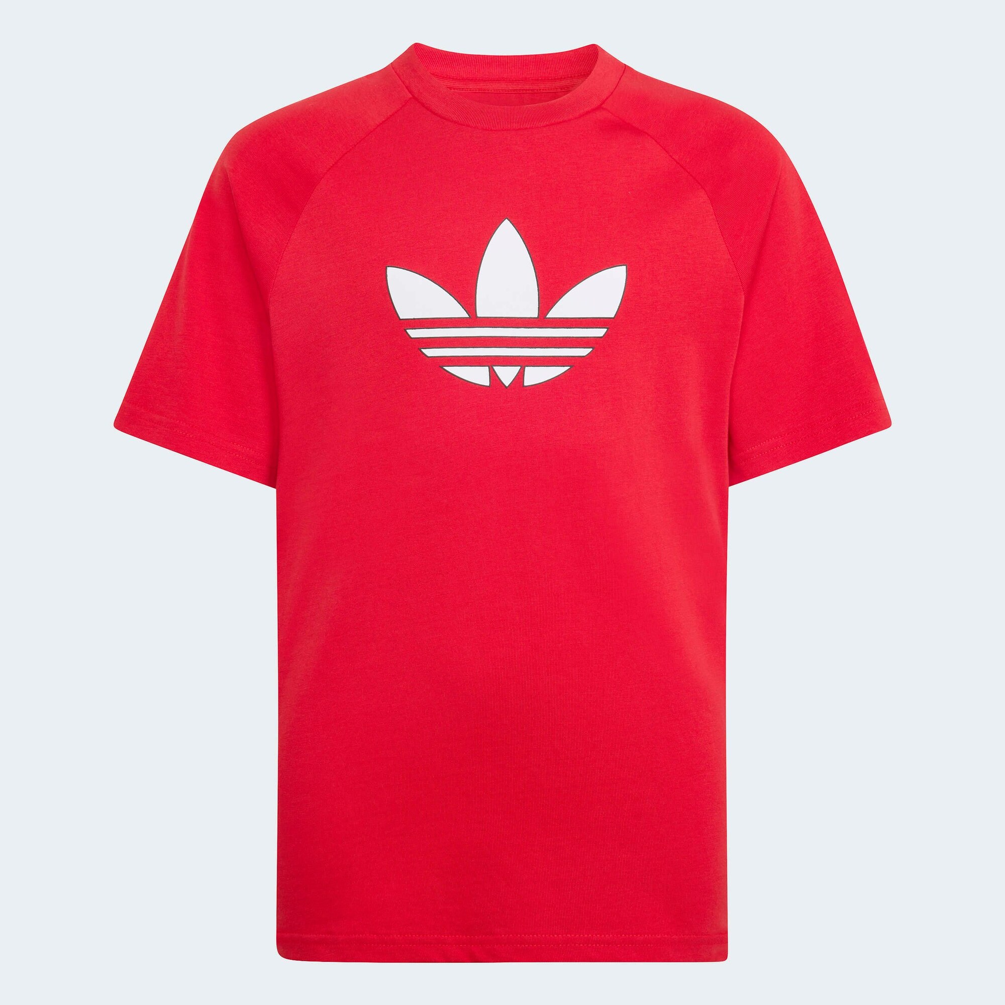 ADIDAS ORIGINALS Tricou  roșu / alb