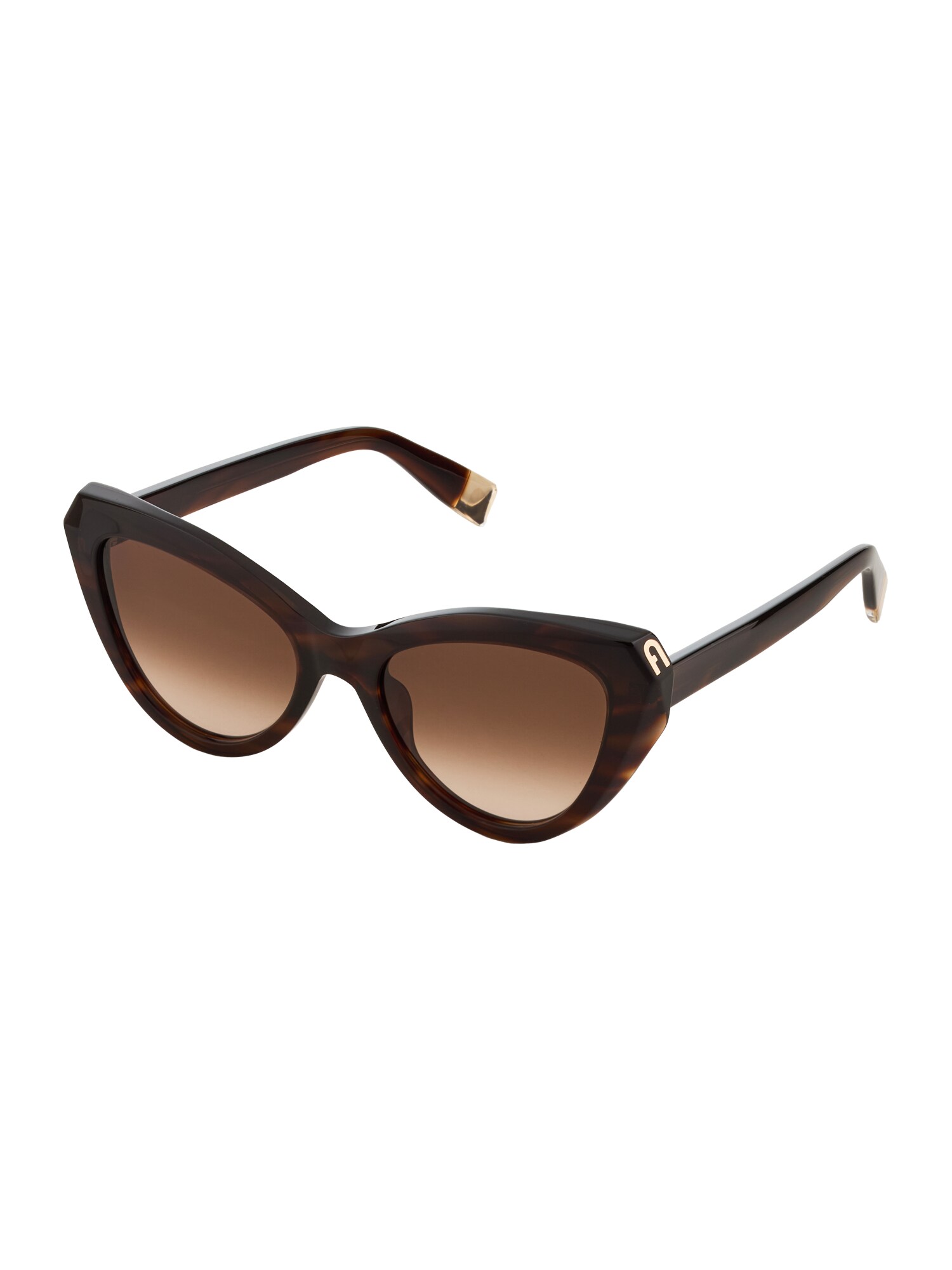 FURLA Ochelari de soare 'SFU977'  castaniu / maro coniac / auriu