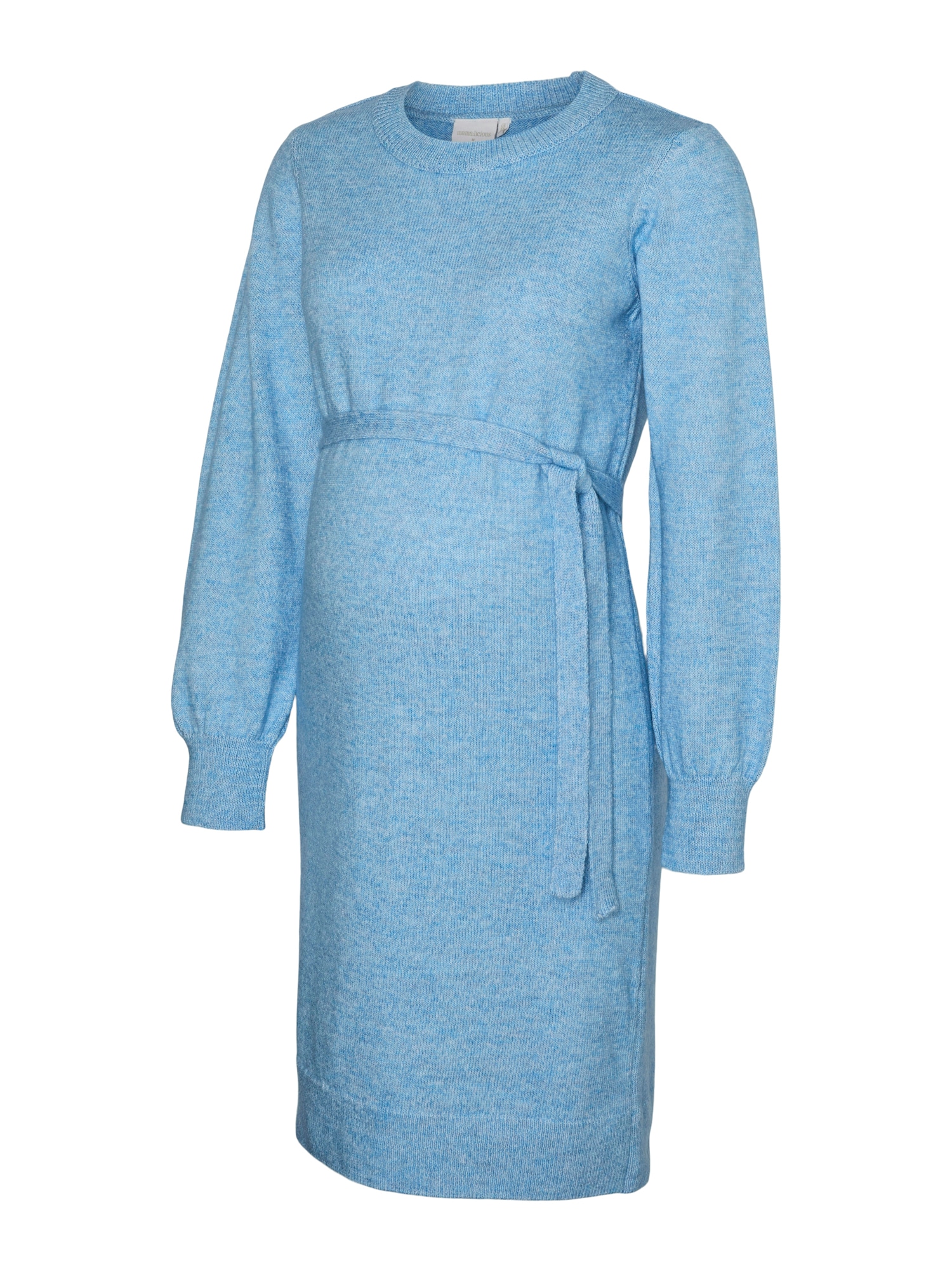 MAMALICIOUS Rochie tricotat MLNew Anne  albastru deschis