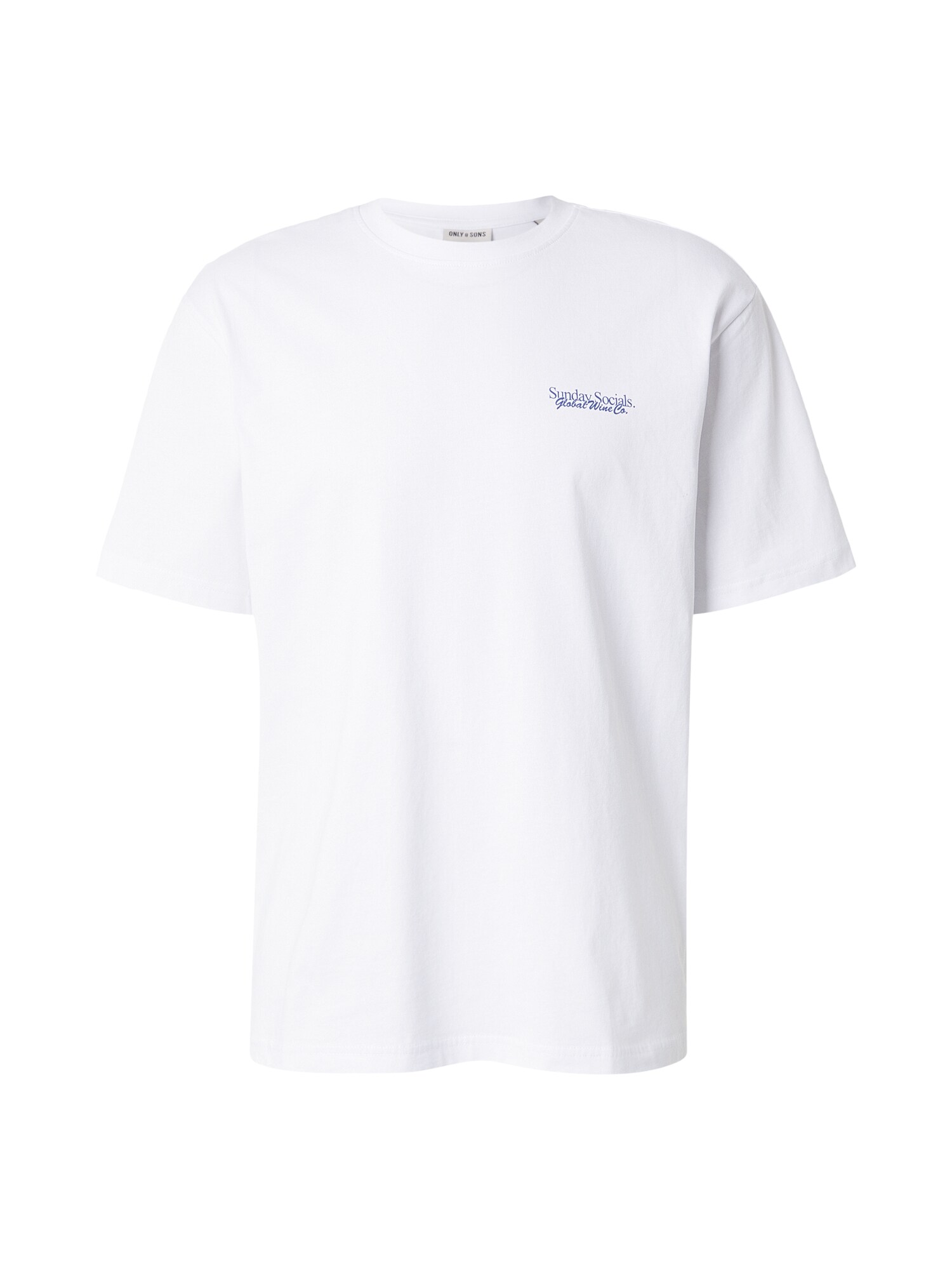 Only & Sons Tricou ONSFRED  albastru / alb