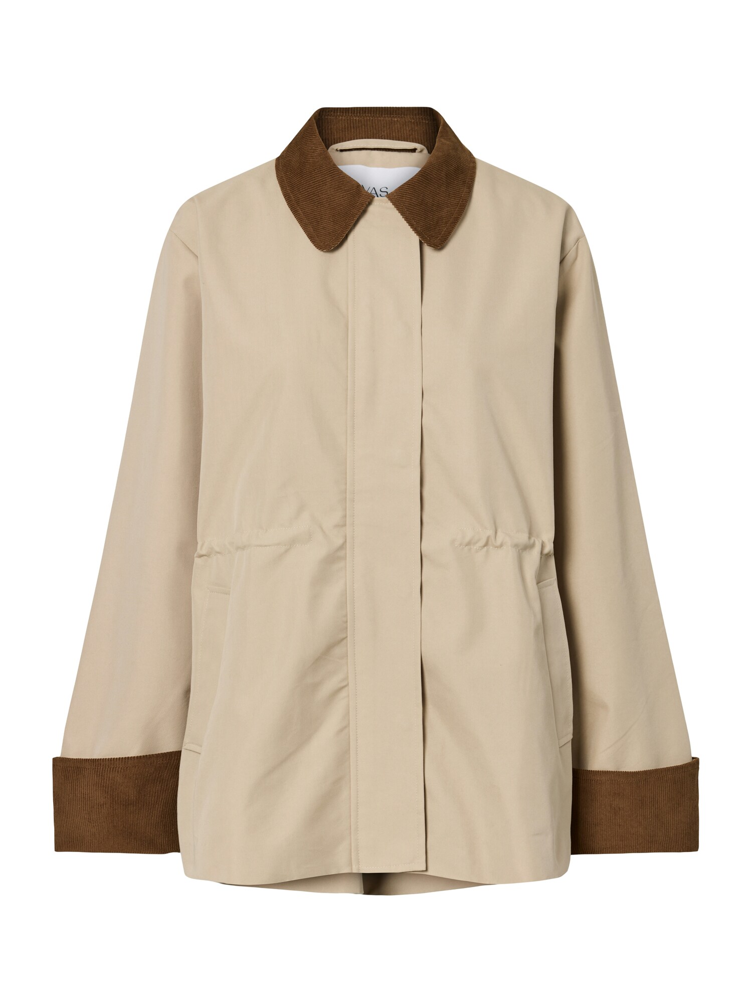 YAS Parka de primăvară-toamnă YASANCA  bej / maro