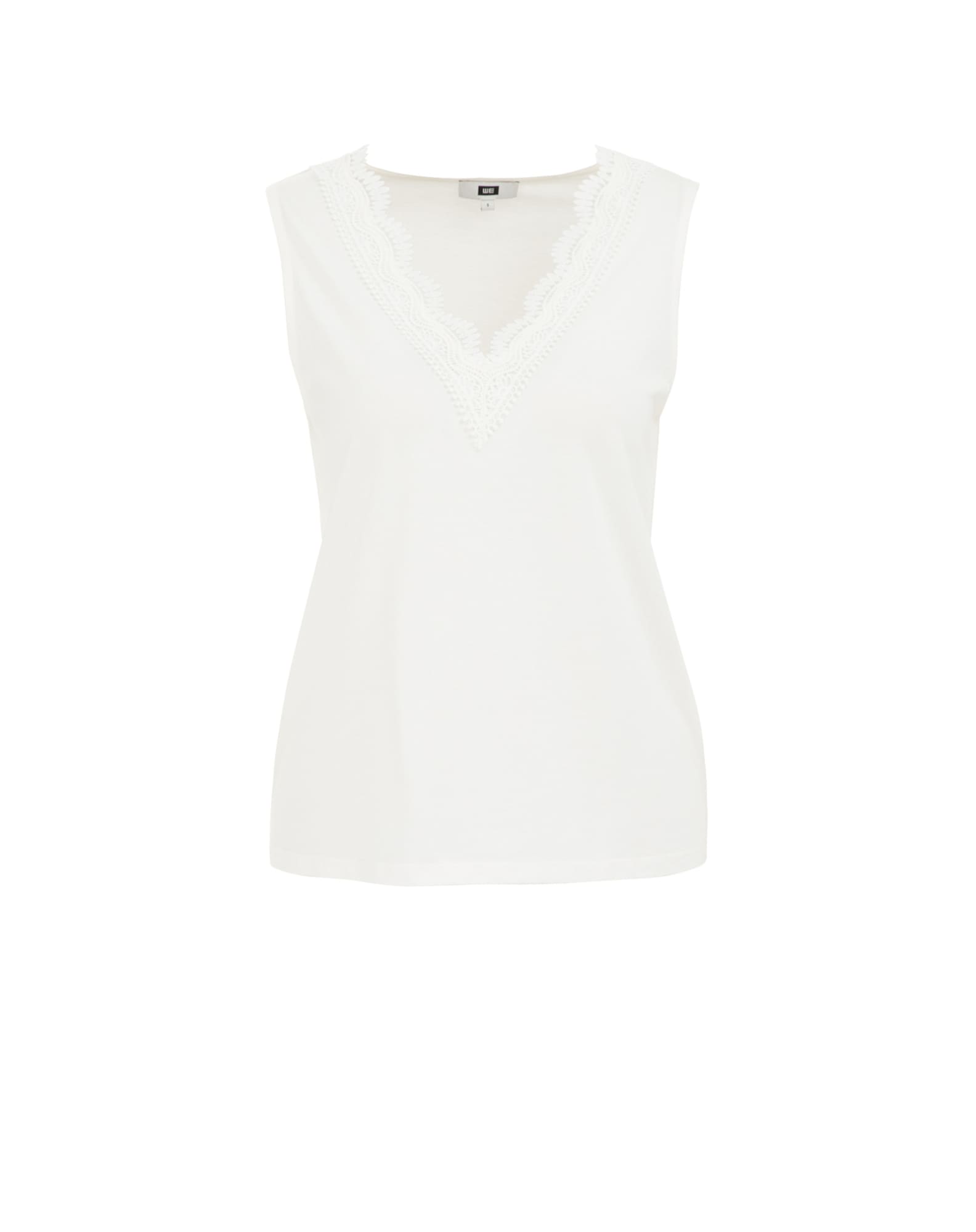WE Fashion Tricou  alb