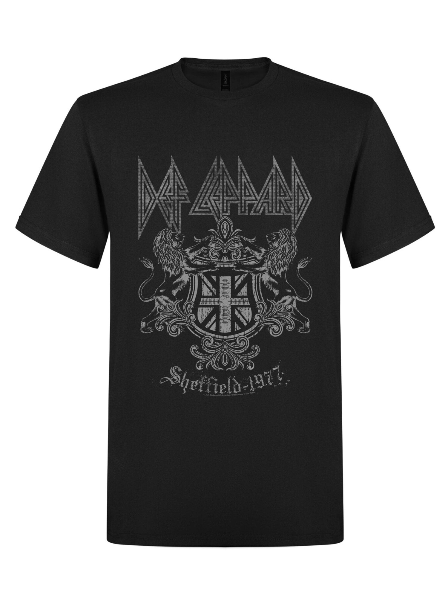 Def Leppard Camiseta 'Def Leppard - Sheffield 1978 T-Shirt' negro – imagen 1