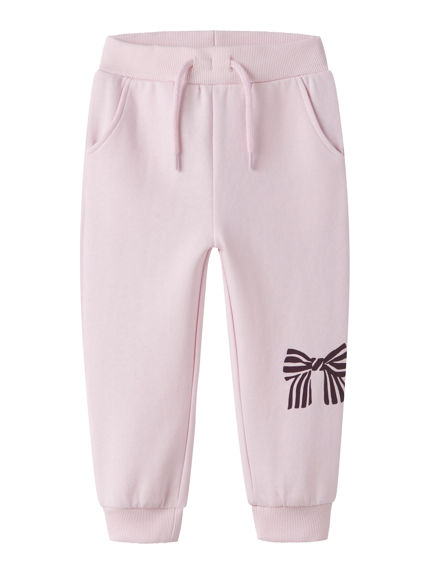 NAME IT Pantaloni NMFOLINIAS maro / roz