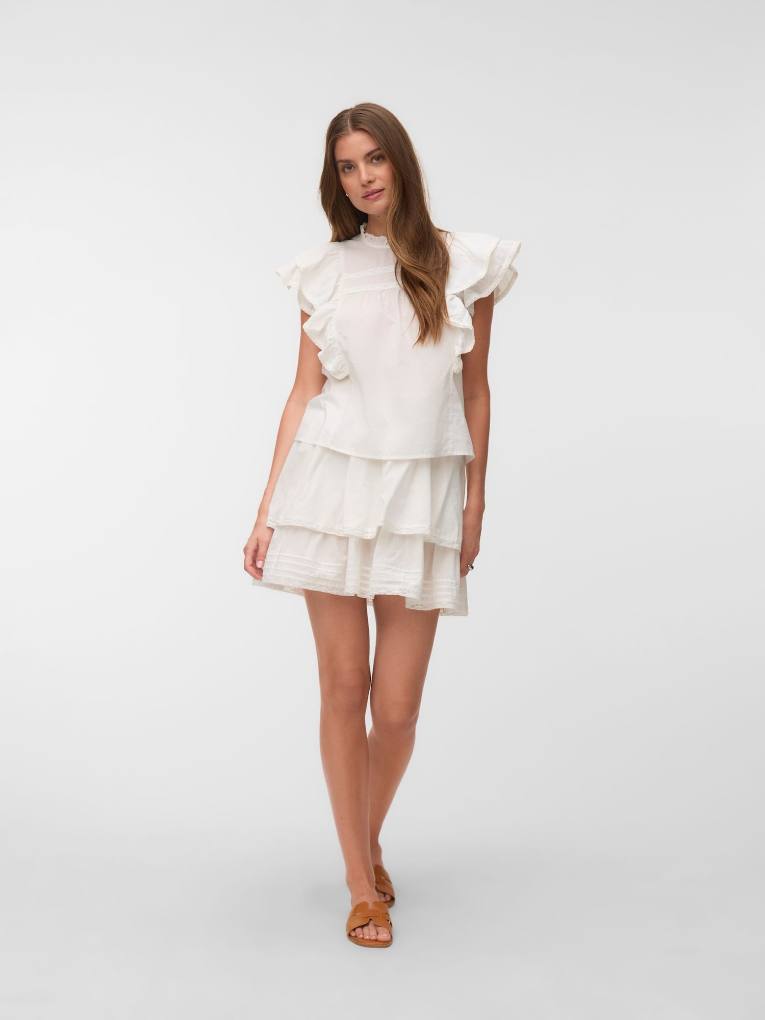 Vero Moda Blouse 'VMElix' Wit