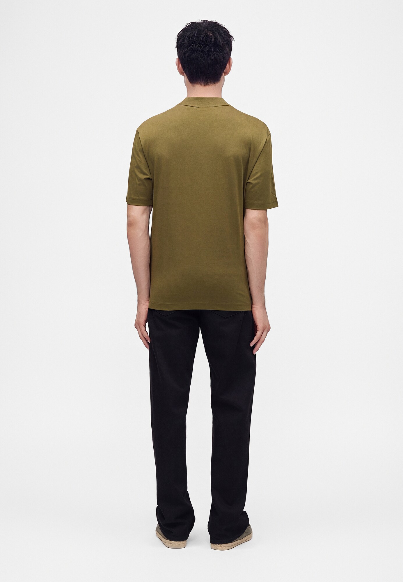 HUGO Camiseta 'Nieros' oliva – imagen 3