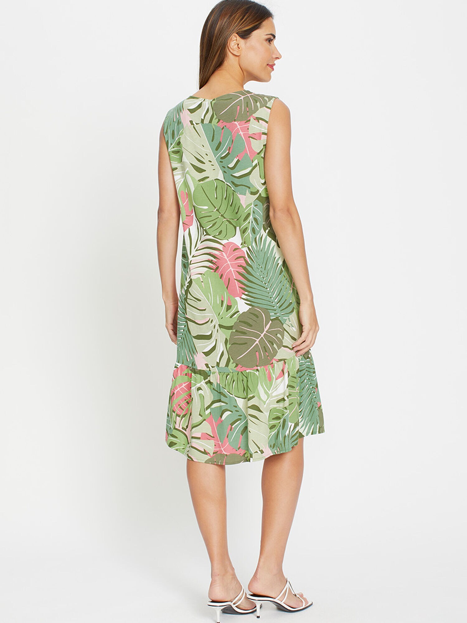 Thumbnail - Olsen Midikleid A-Linie, Länge: ca. 100 cm