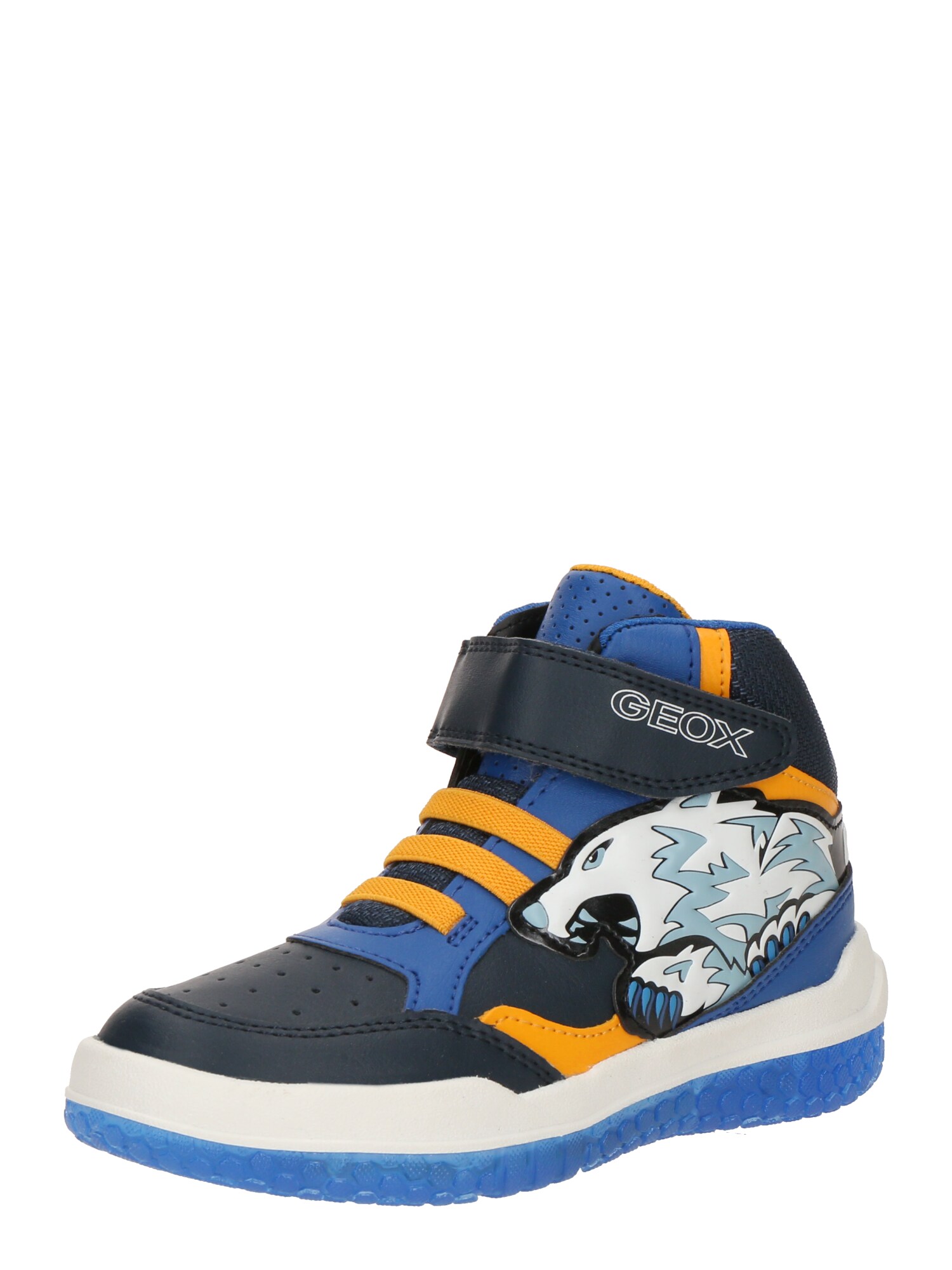 GEOX Sneaker BUZZERLIGHT  albastru / bleumarin / galben auriu / alb murdar