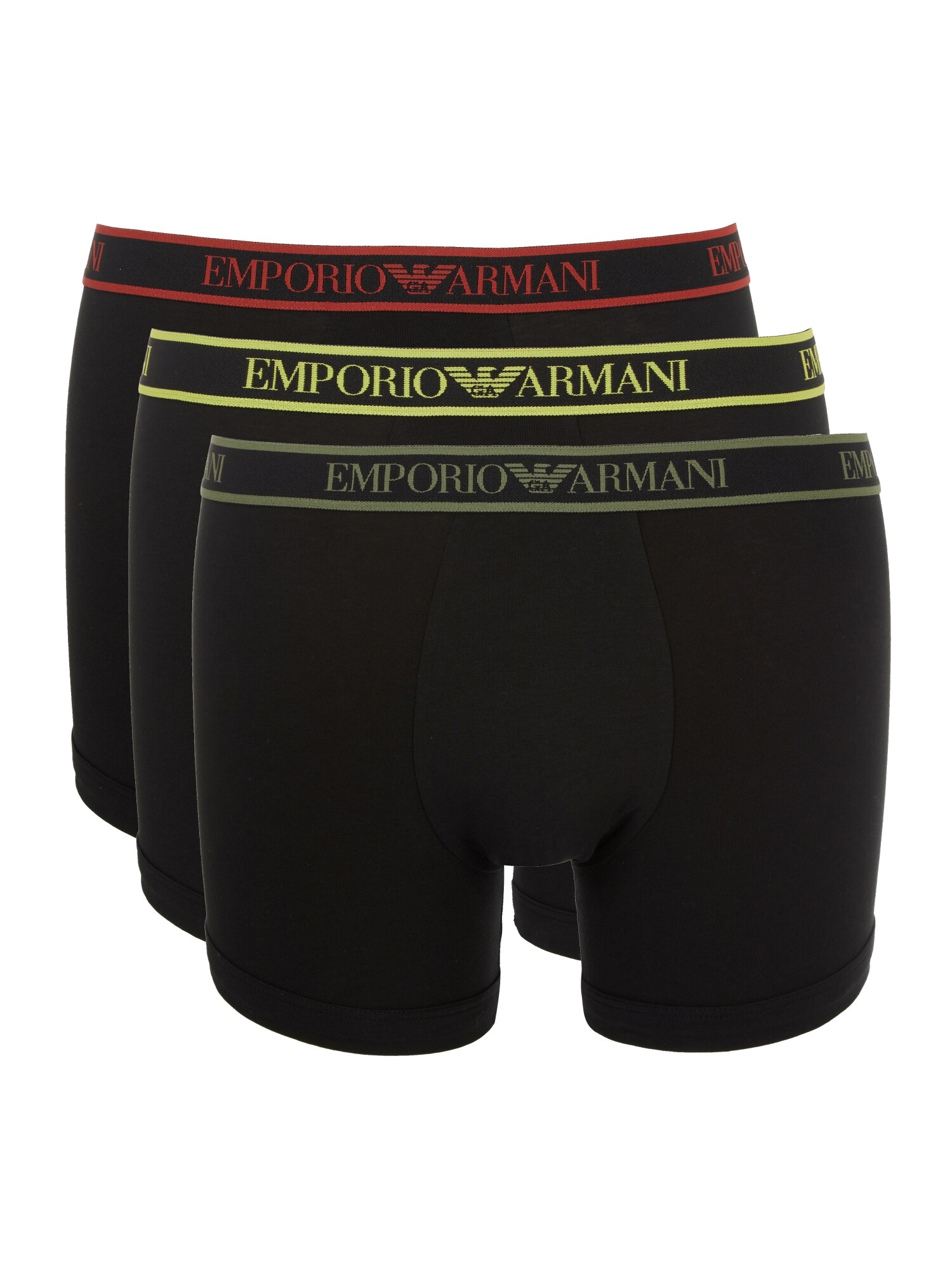 Emporio Armani Boxerky zmiešané farby / čierna melírovaná