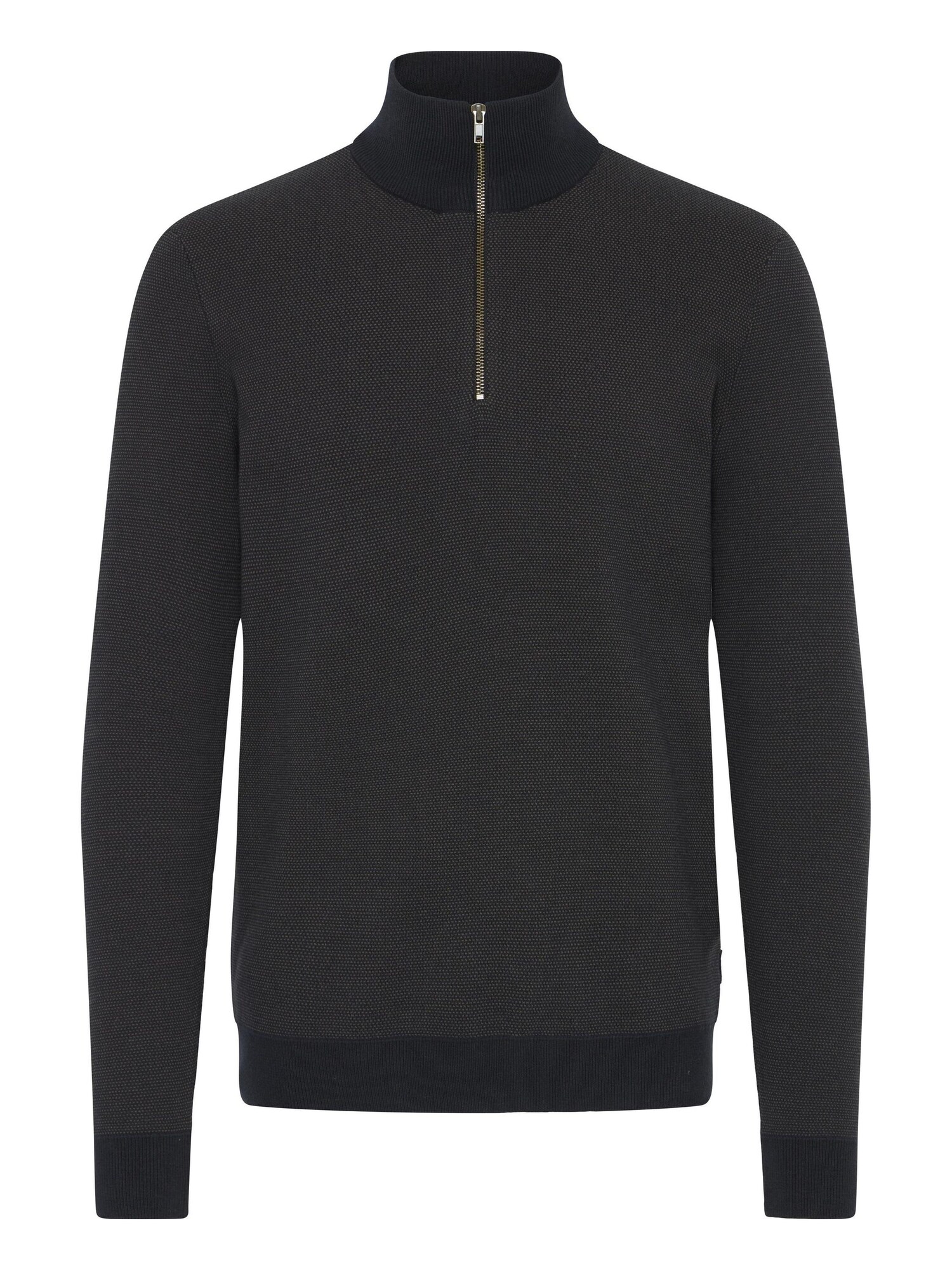 BLEND Jersey ' BHBAAL HALF ZIPP KNIT '  negro