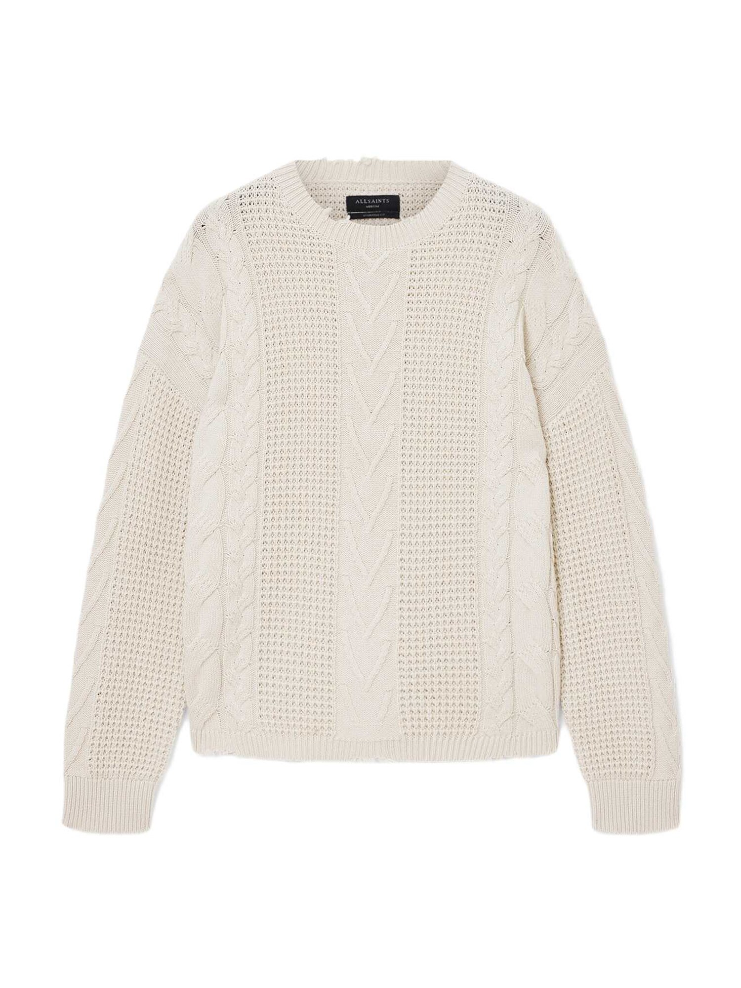 AllSaints Pulover TENTER  ecru