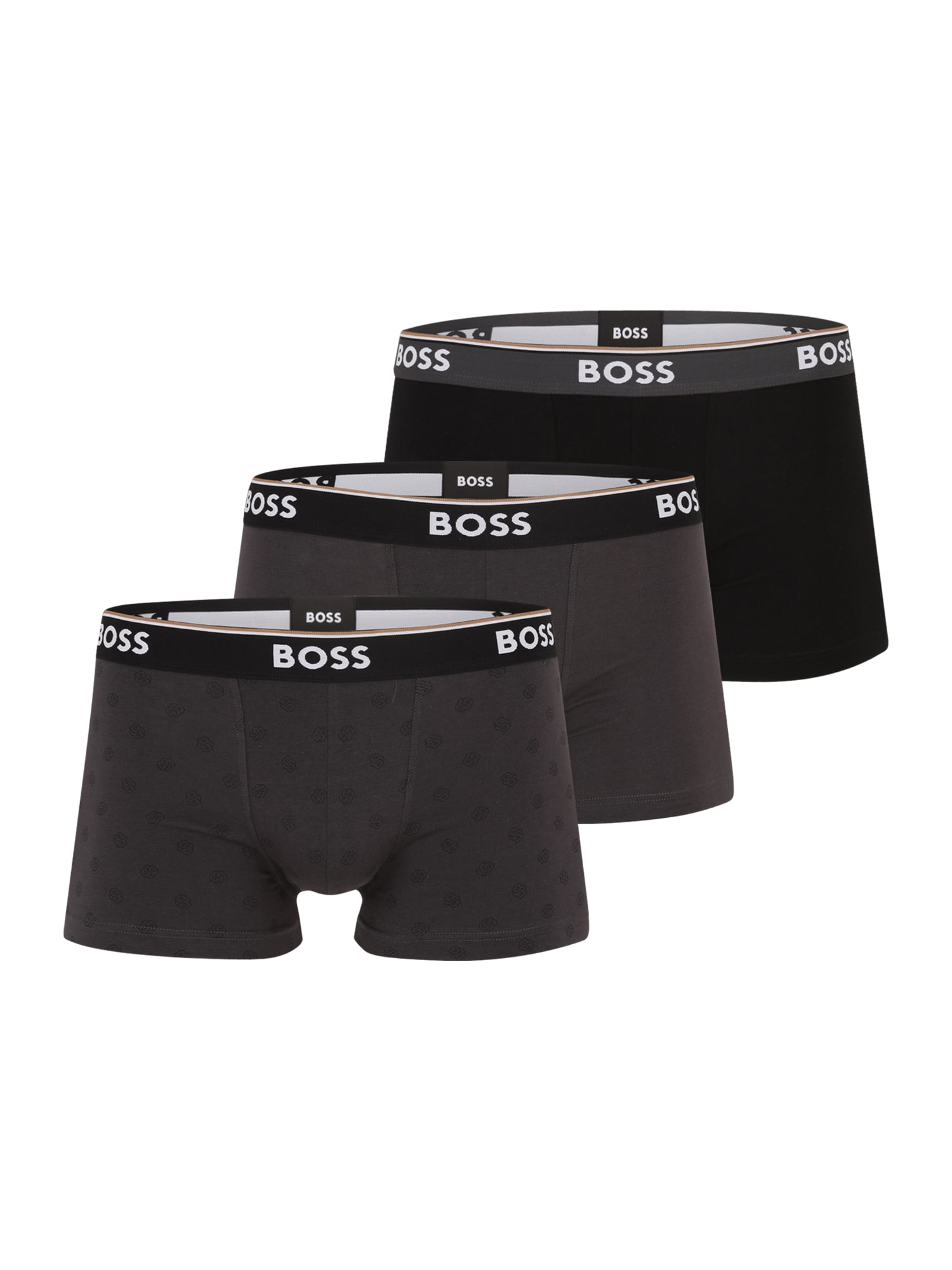 BOSS Boxeri Power  negru / alb