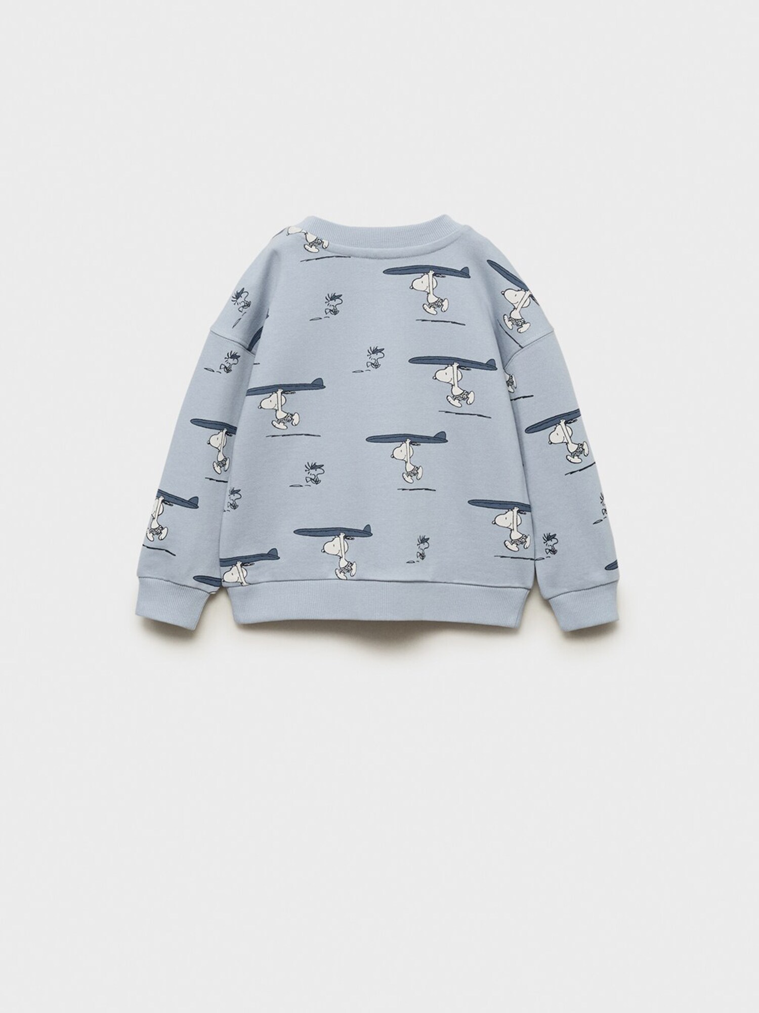 MANGO KIDS Tréning póló  zafir / galambkék / fehér termék 2. képe