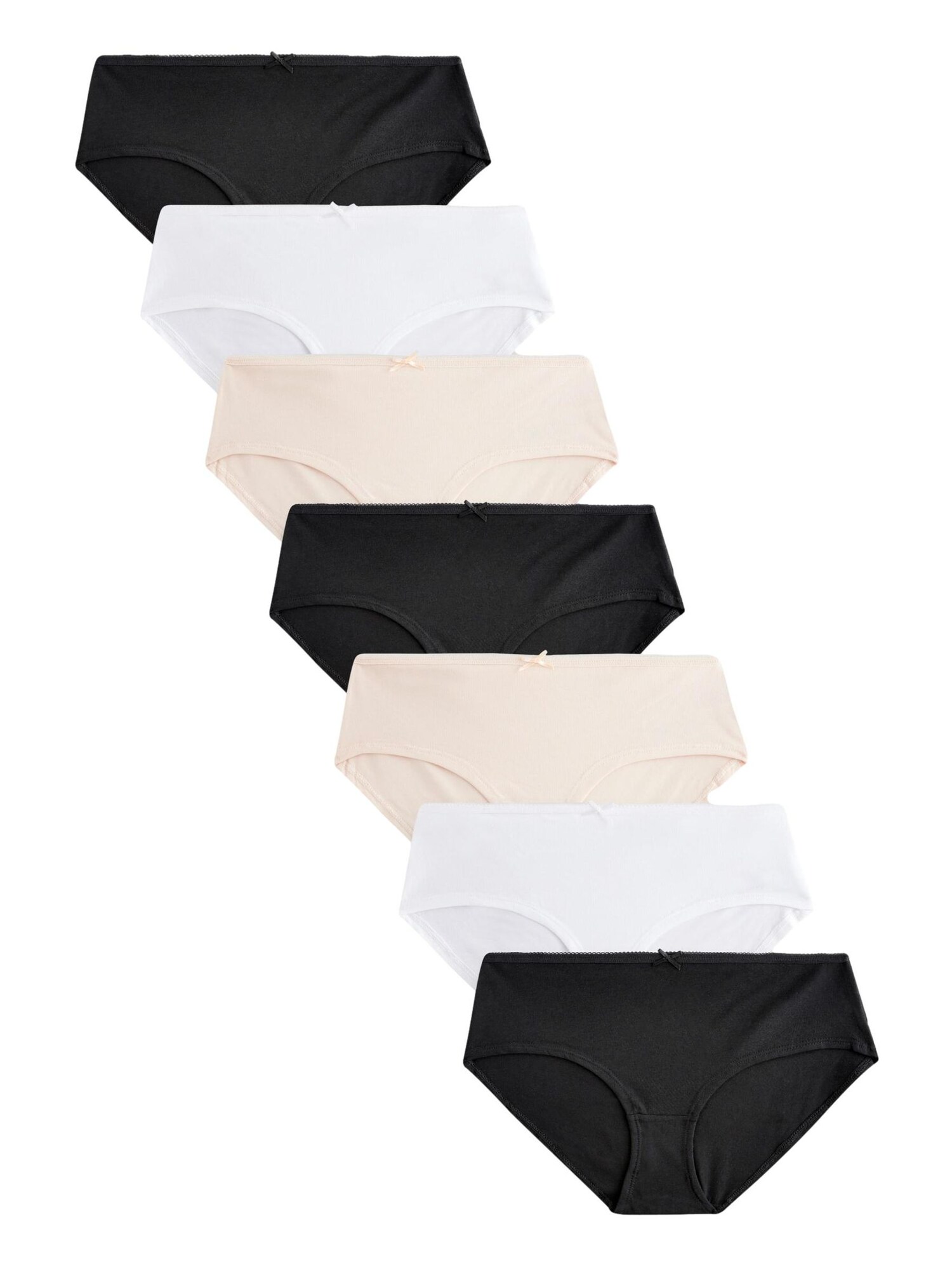 Next Slip  bej / negru / alb