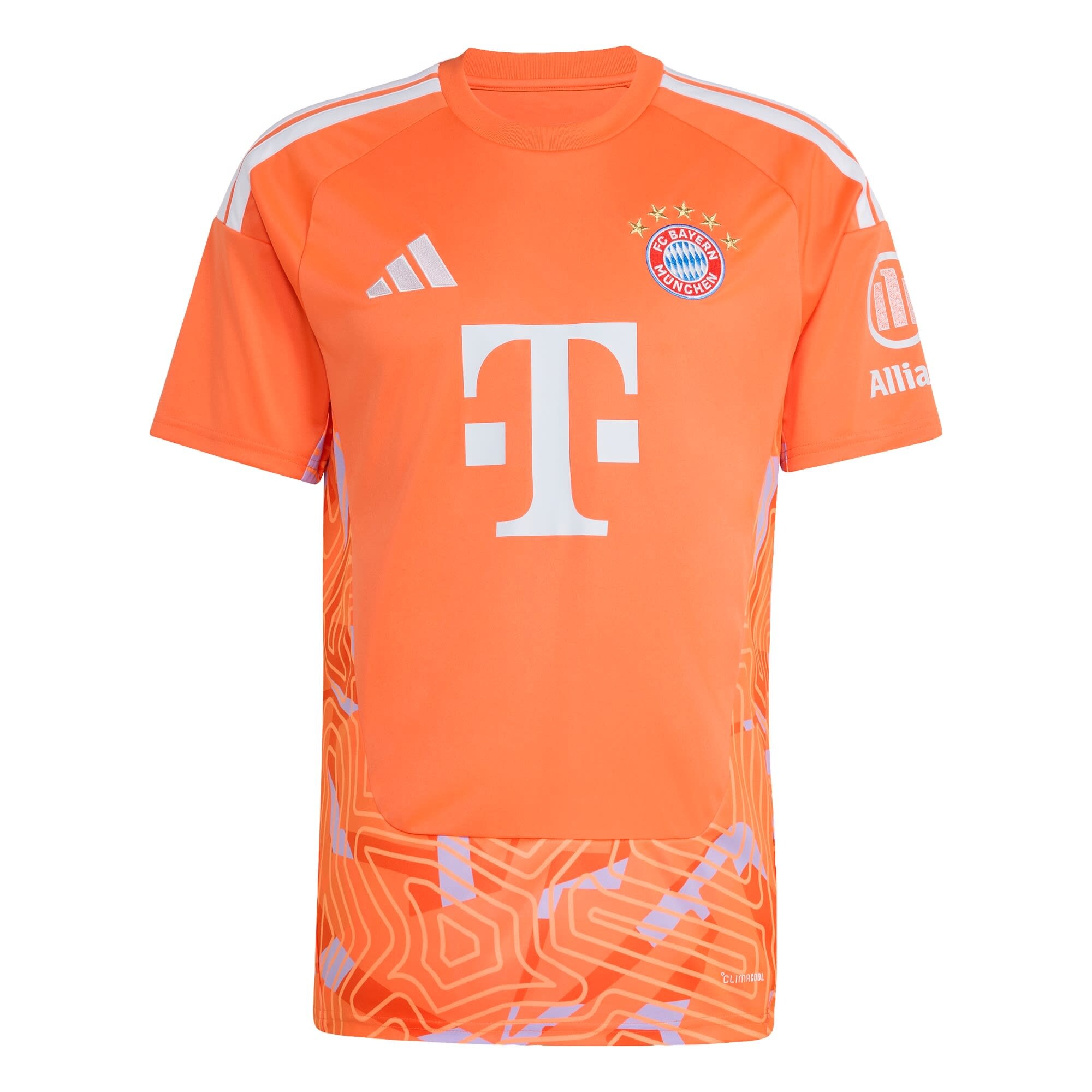 ADIDAS PERFORMANCE Camiseta de fútbol 'FC Bayern München 26/27' lavanda / naranja / rojo / blanco