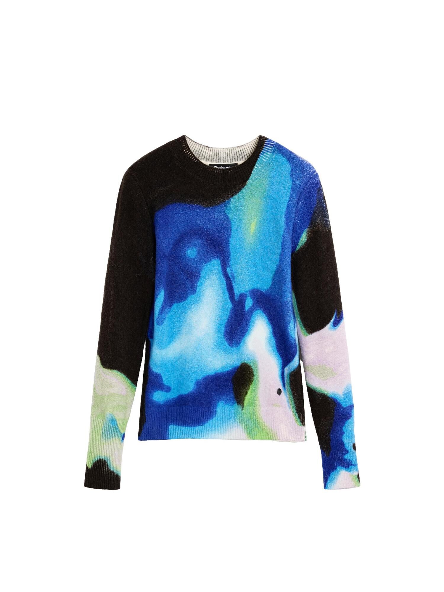 Desigual Sveter 'M. C. Lacroix'  modrá / zmiešané farby