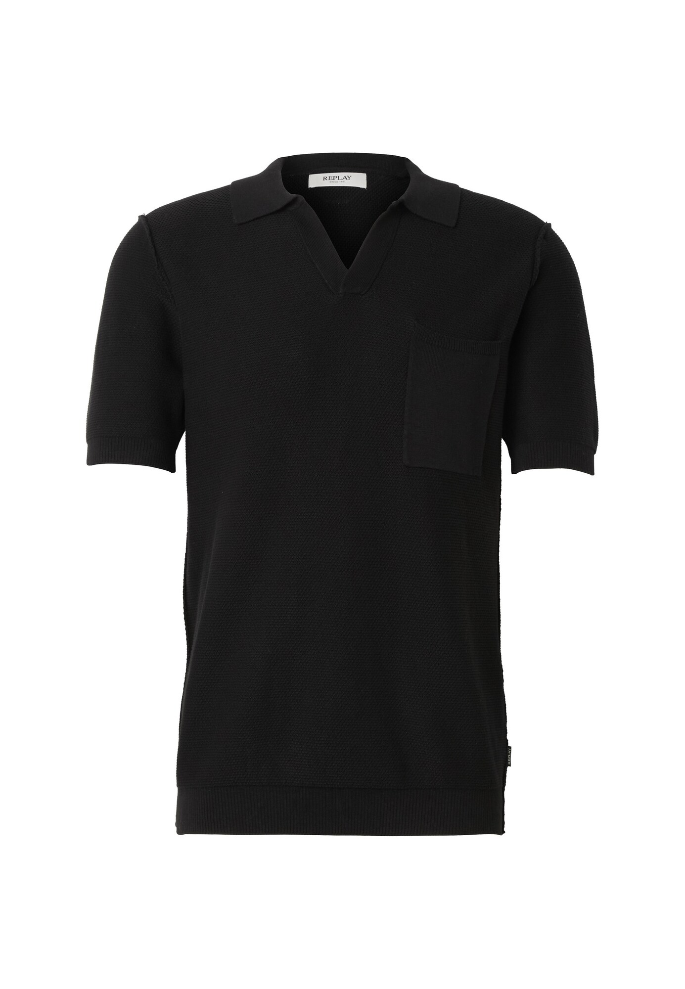 REPLAY Jersey  negro